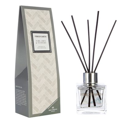 Fired Earth Reed Diffuser 100ml Earl Grey and Vetivert WAX LYRICAL