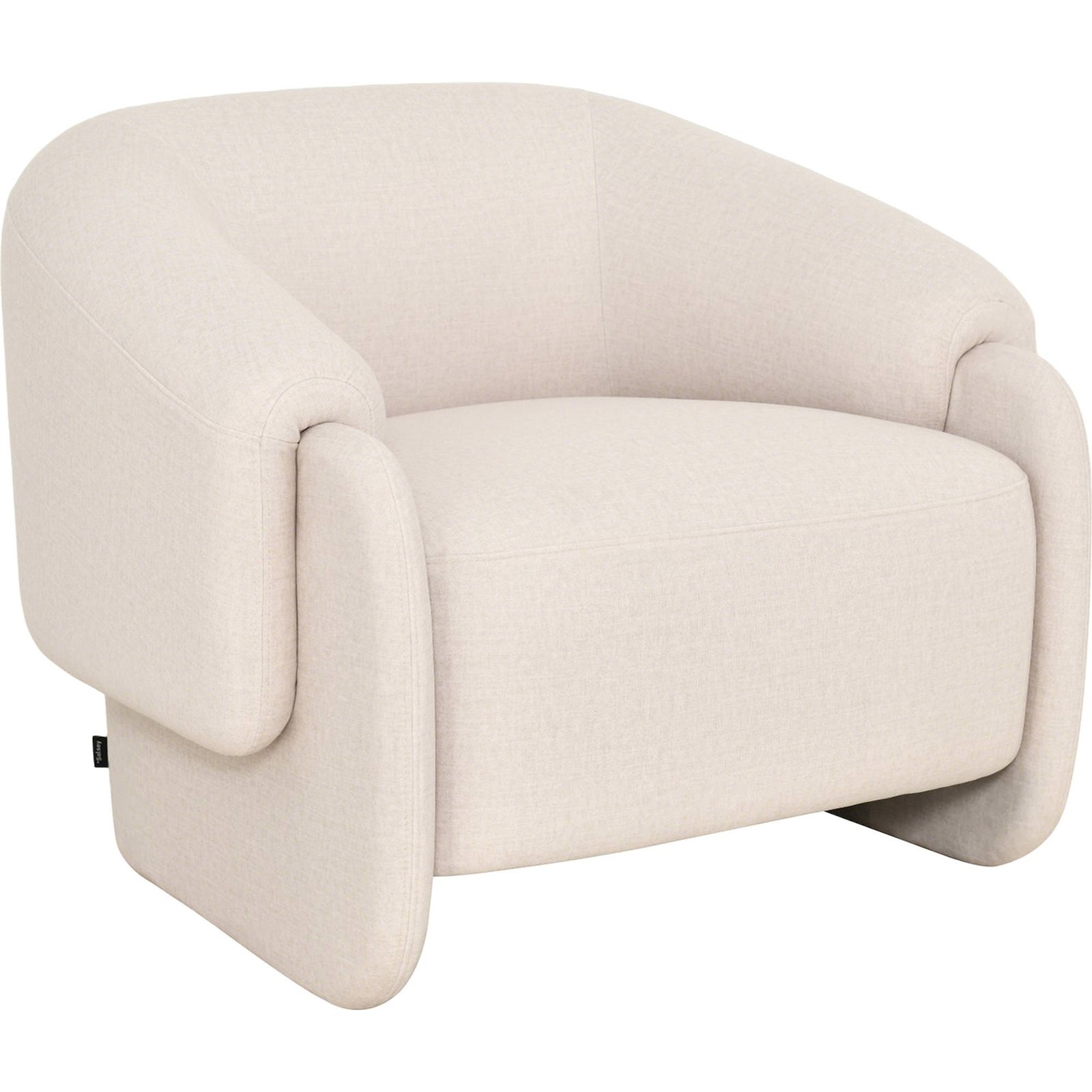 Fauteuil lounge velours BALISTY, RECOLLECTION