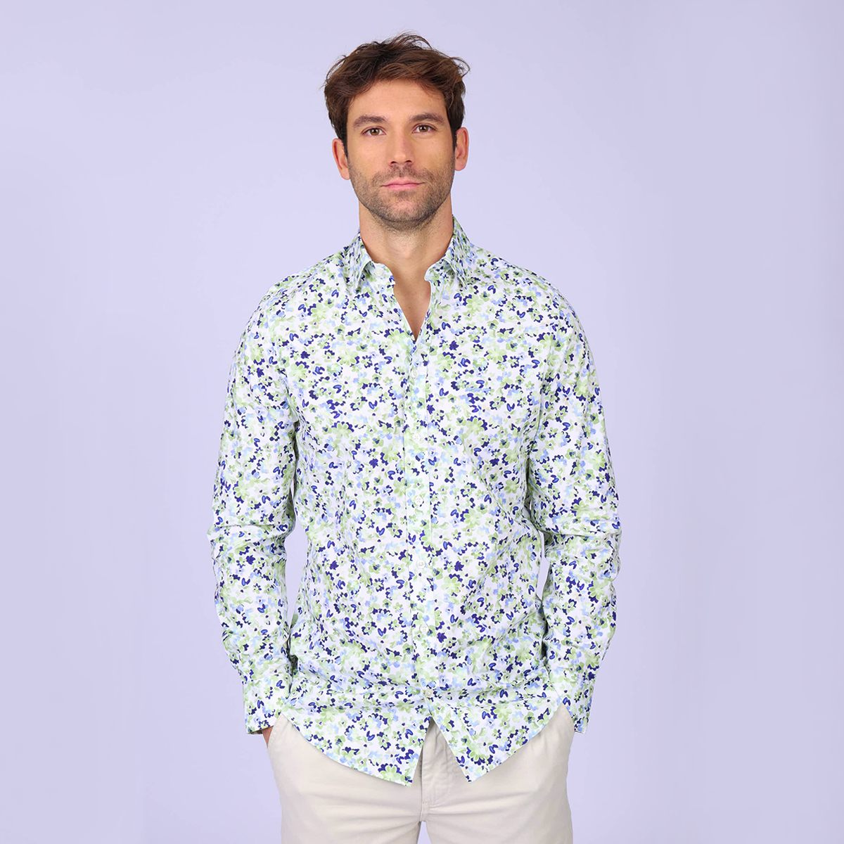 Chemise cintrée, MISE AU GREEN