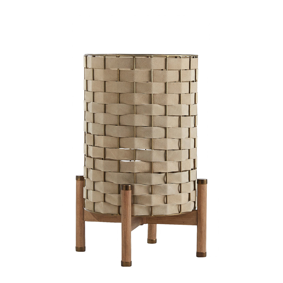 Lampe beige, BLANC D’IVOIRE