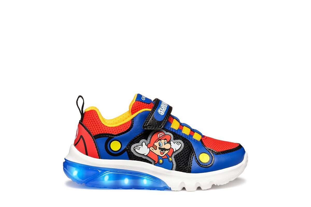 Ademende sneakers met led, Ciberdron x Supermario