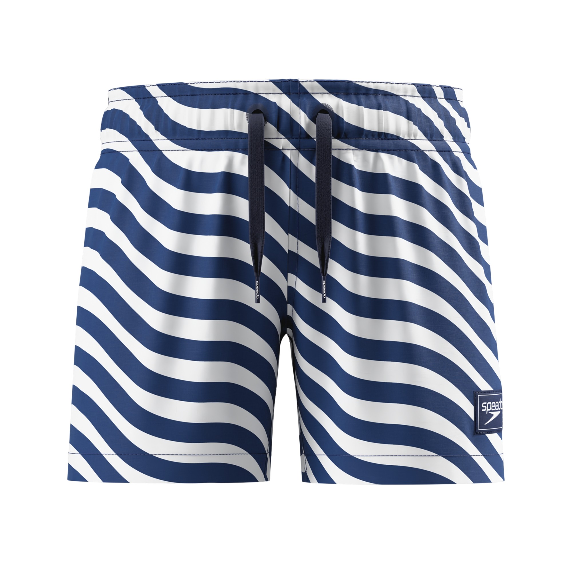 Short de bain à cordon motif/style à rayures, SPEEDO