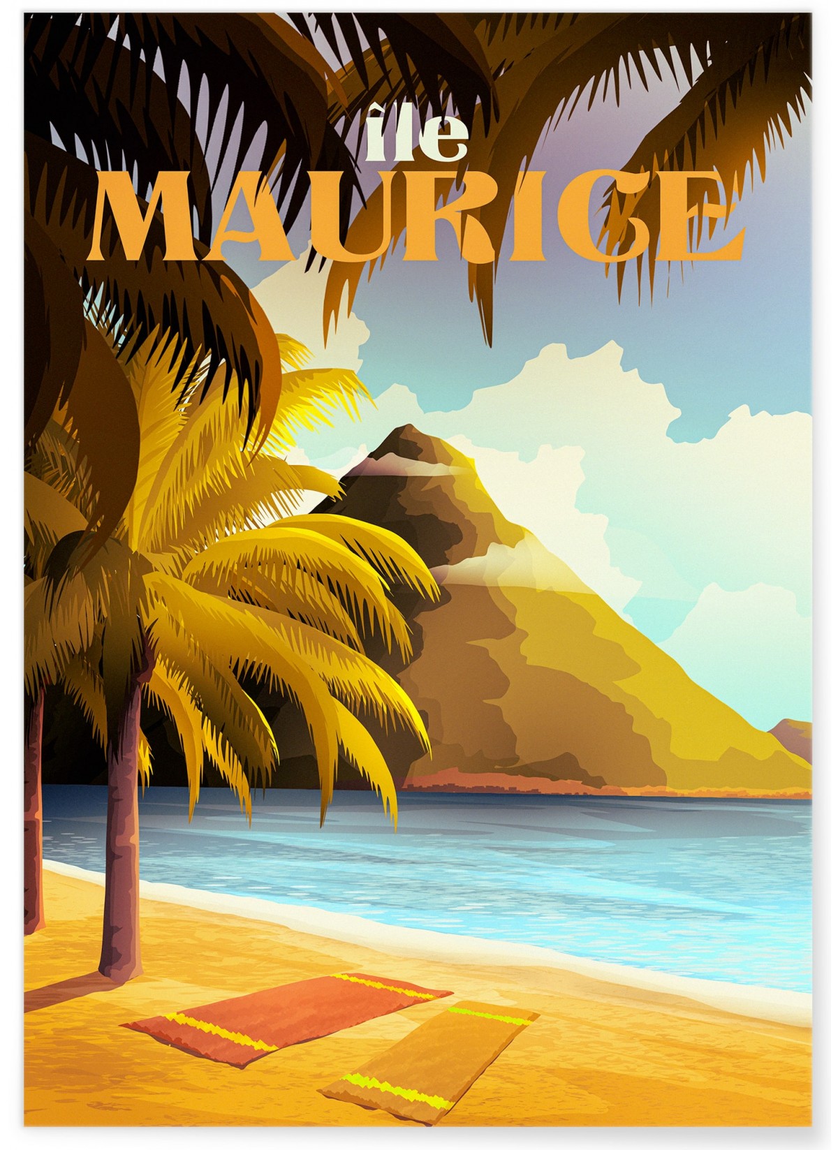Affiche Île Maurice, L'AFFICHERIE