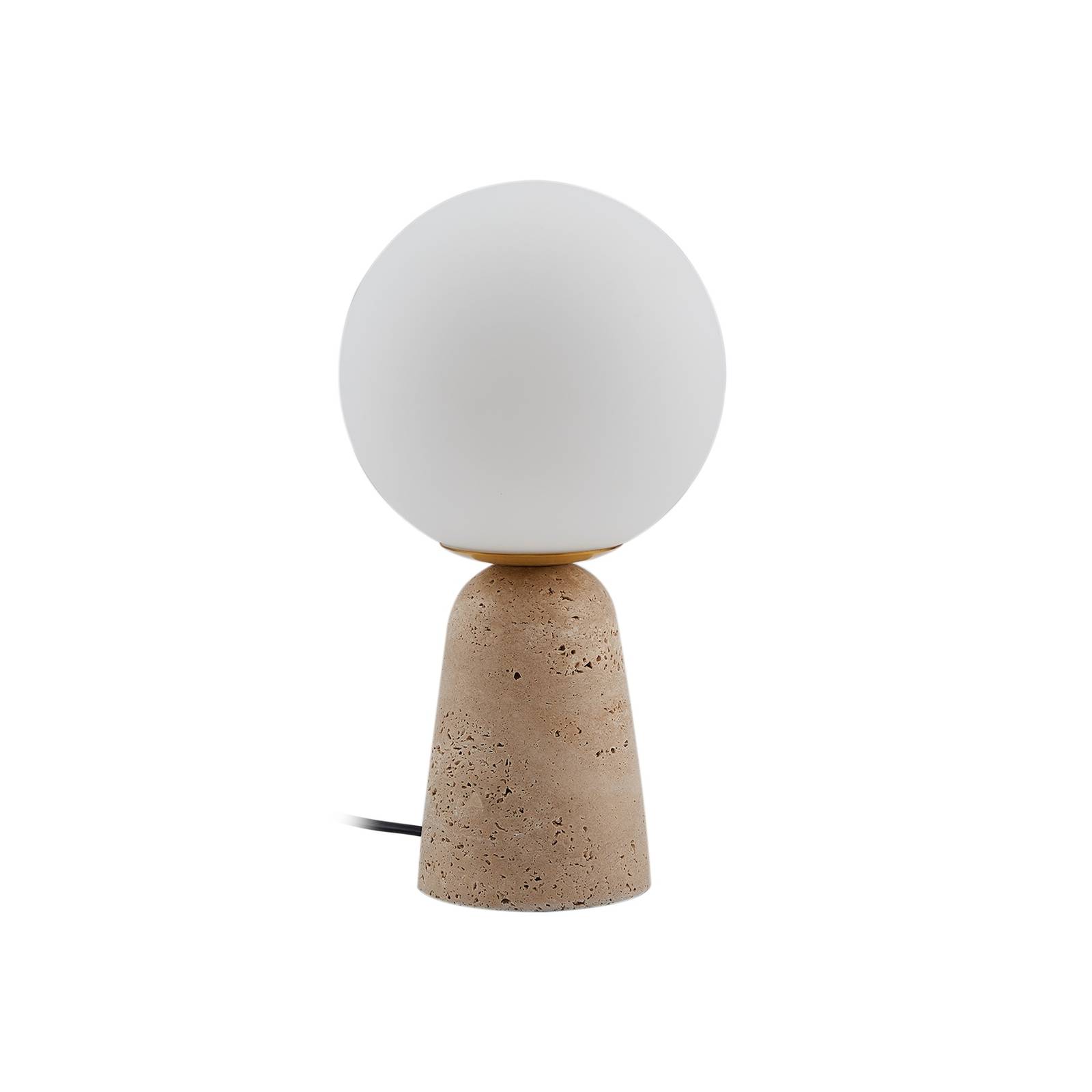 Lampe à poser en pierre moderne, Kirstan, LINDBY