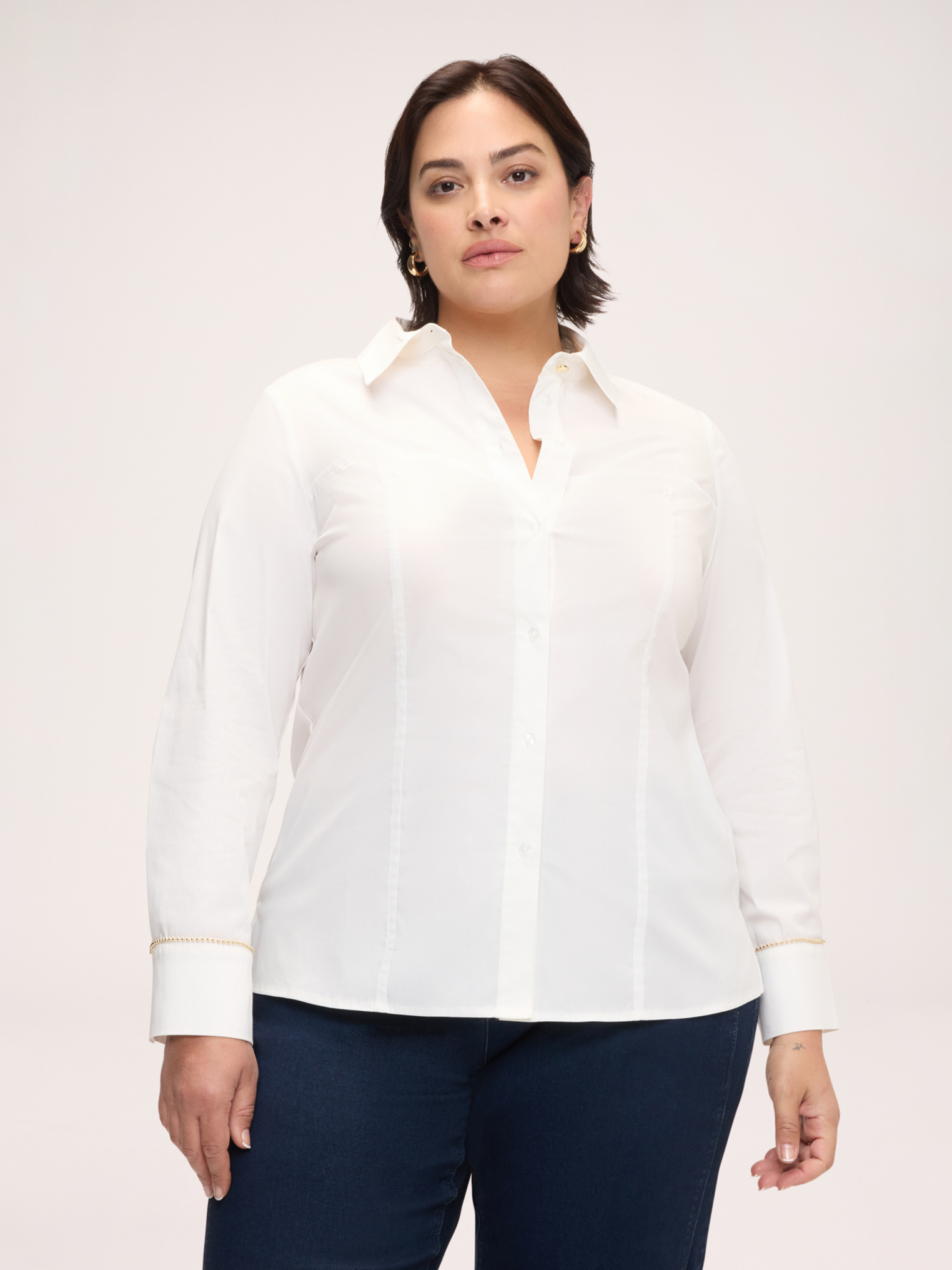 Chemise avec poignet décoré, FIORELLA RUBINO