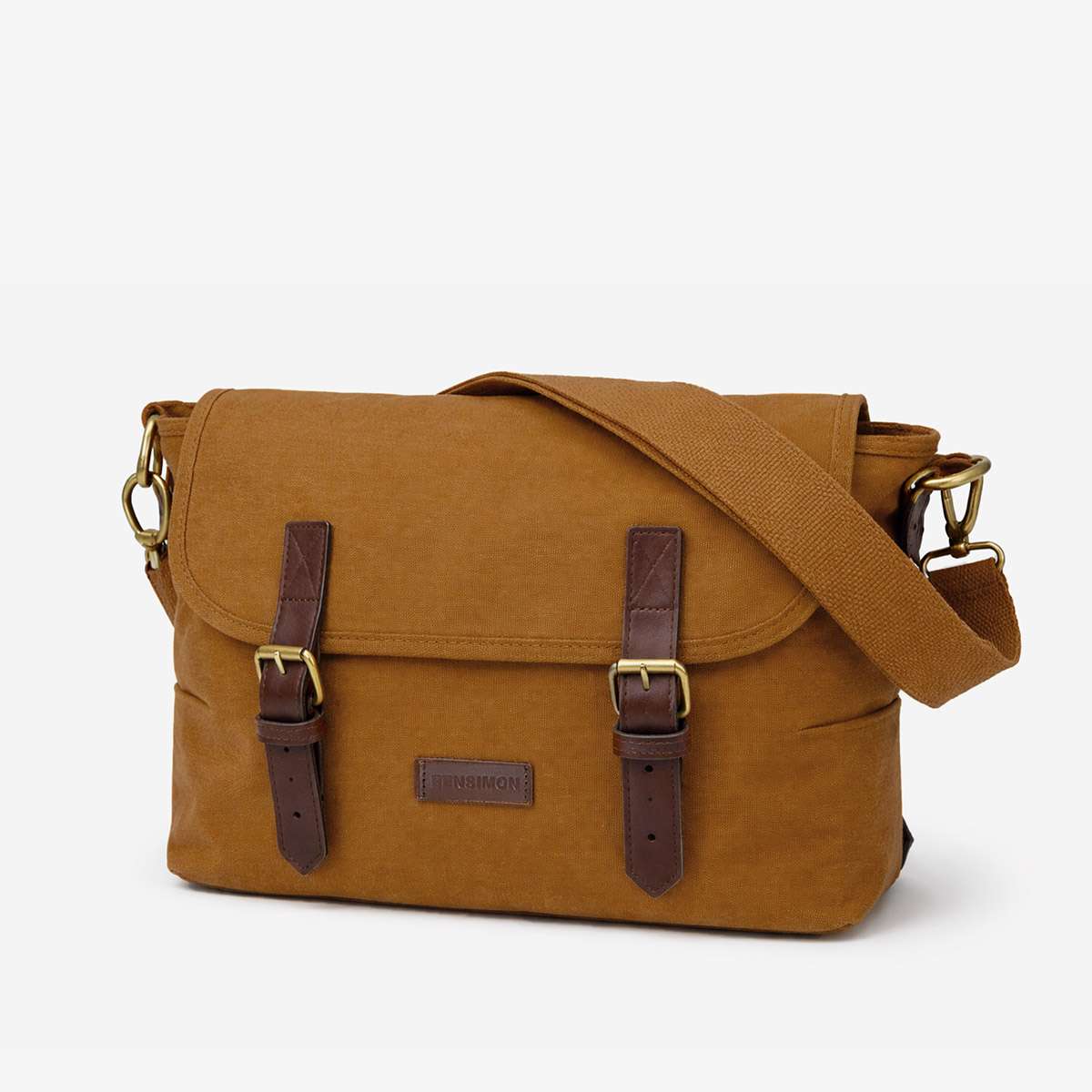Cartable besace en coton NIDDA, BENSIMON
