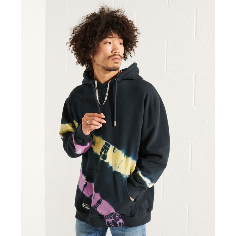 capuche unisexe tie and dye Superdry 