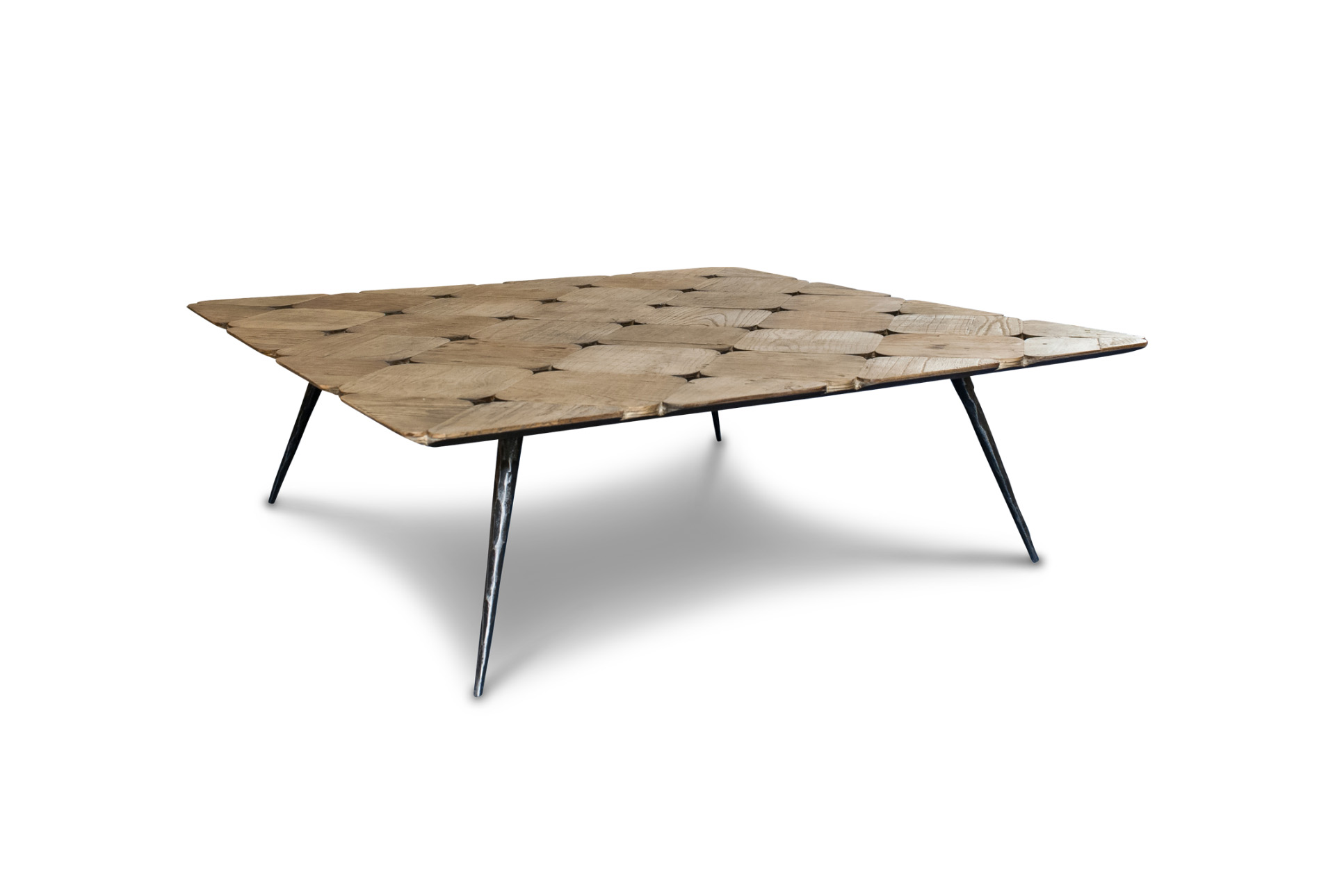 Table basse en orme LINCOLN, PRODUIT INTERIEUR BRUT
