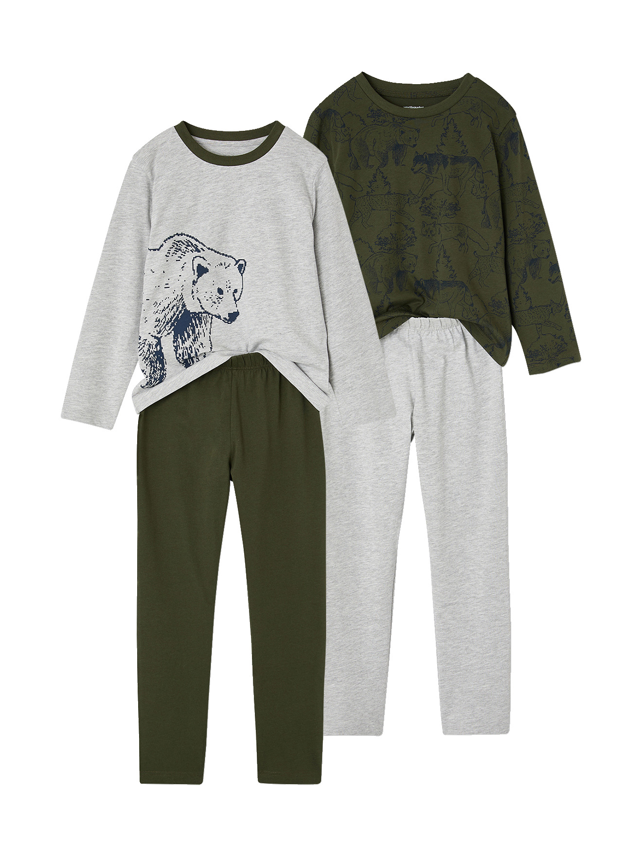 Lot de 2 pyjamas, VERTBAUDET