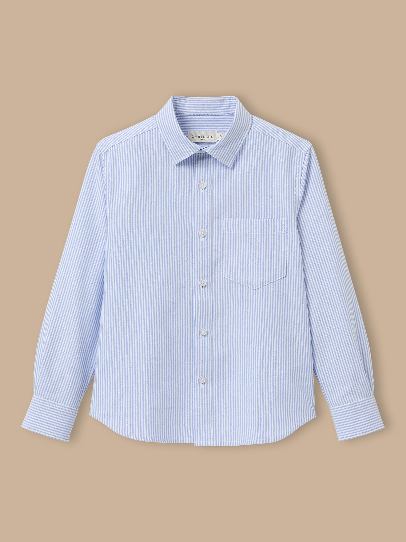 Chemise Oxford rayée, CYRILLUS