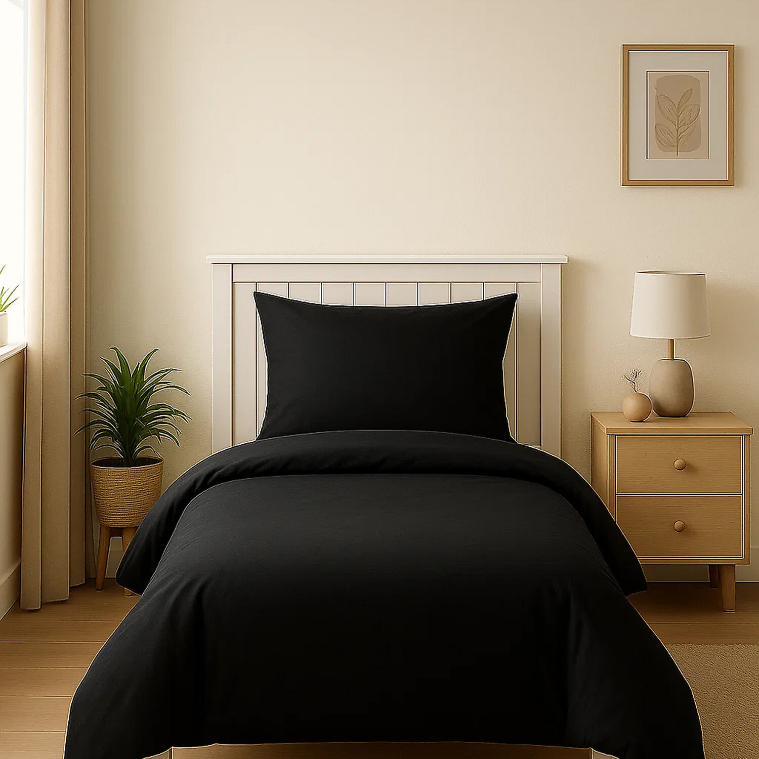 housse de couette coton unie, MENO, C DESIGN HOME TEXTILE