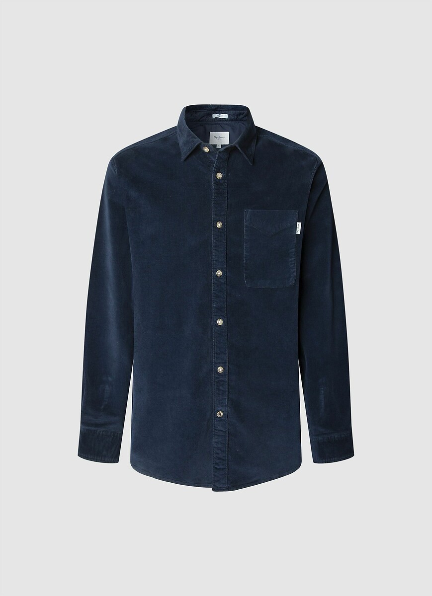 Fluwelen hemd Clayton