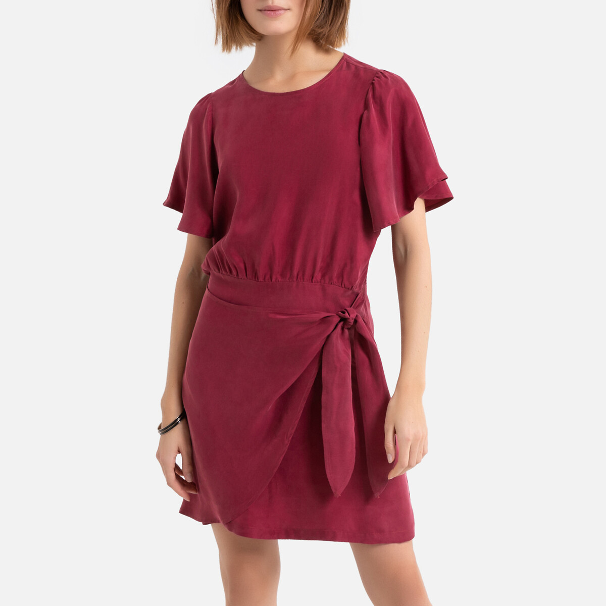 la redoute robe rouge femme