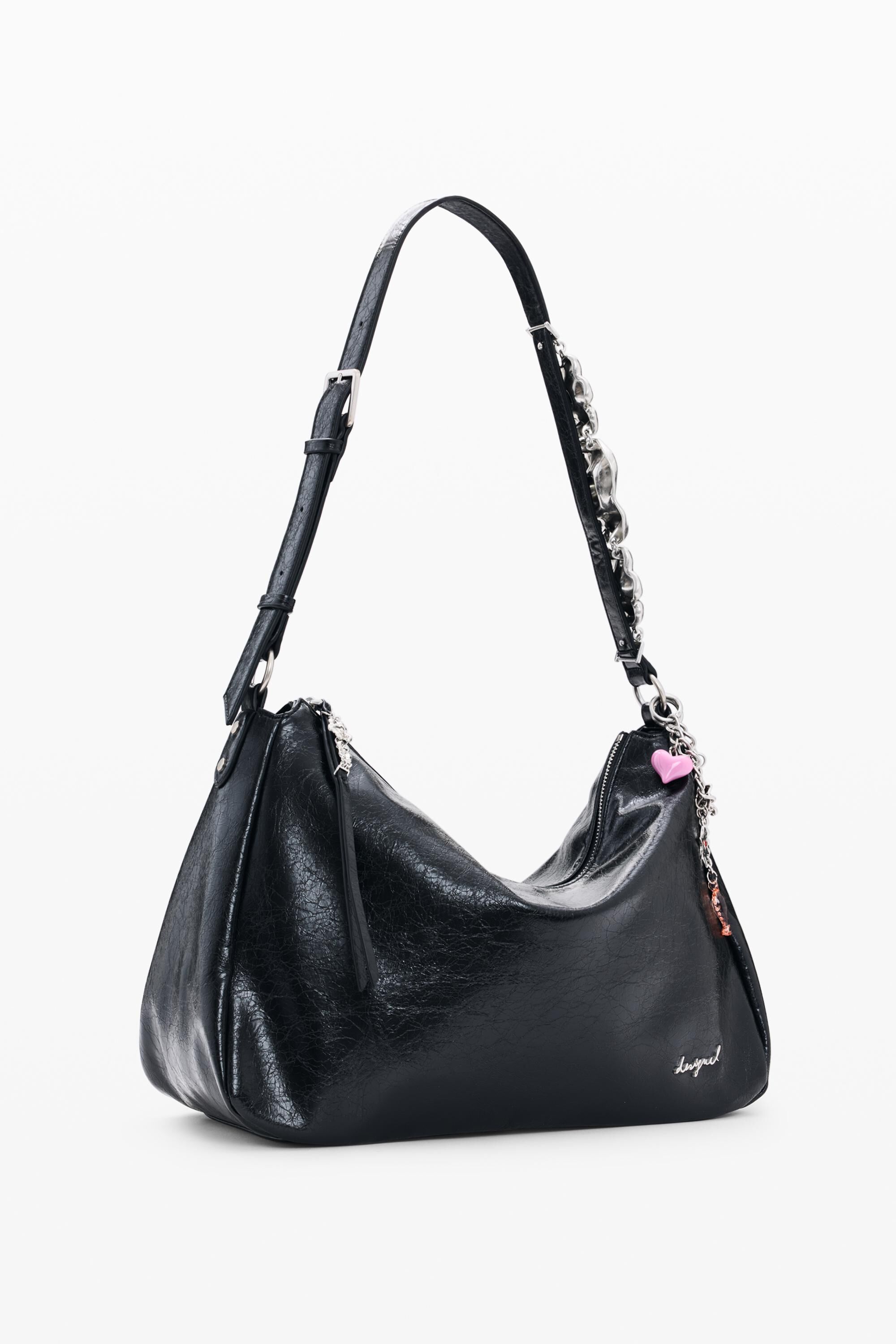 Sac carré effet cuir, DESIGUAL