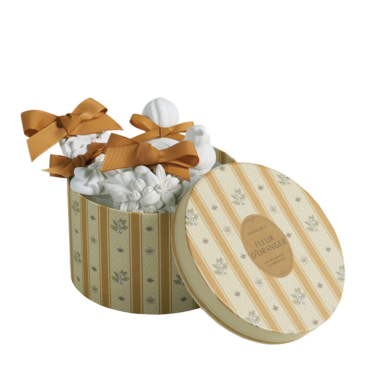 Coffret de 5 décors parfumés - Fleur d'Oranger, MATHILDE M