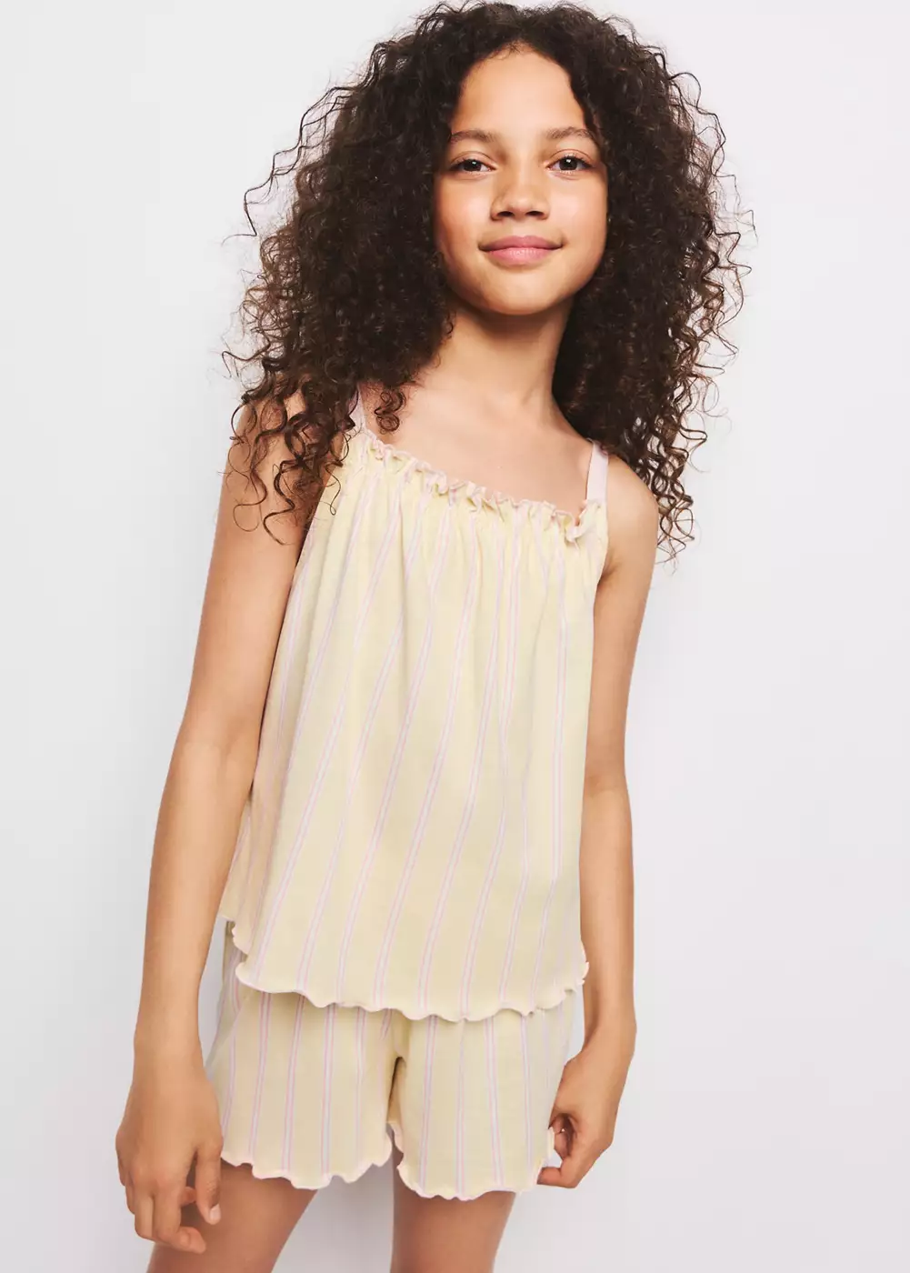 Pyjama court rayures, MANGO KIDS