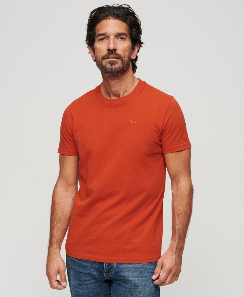 T-shirt en coton biologique Essential Small Logo, SUPERDRY