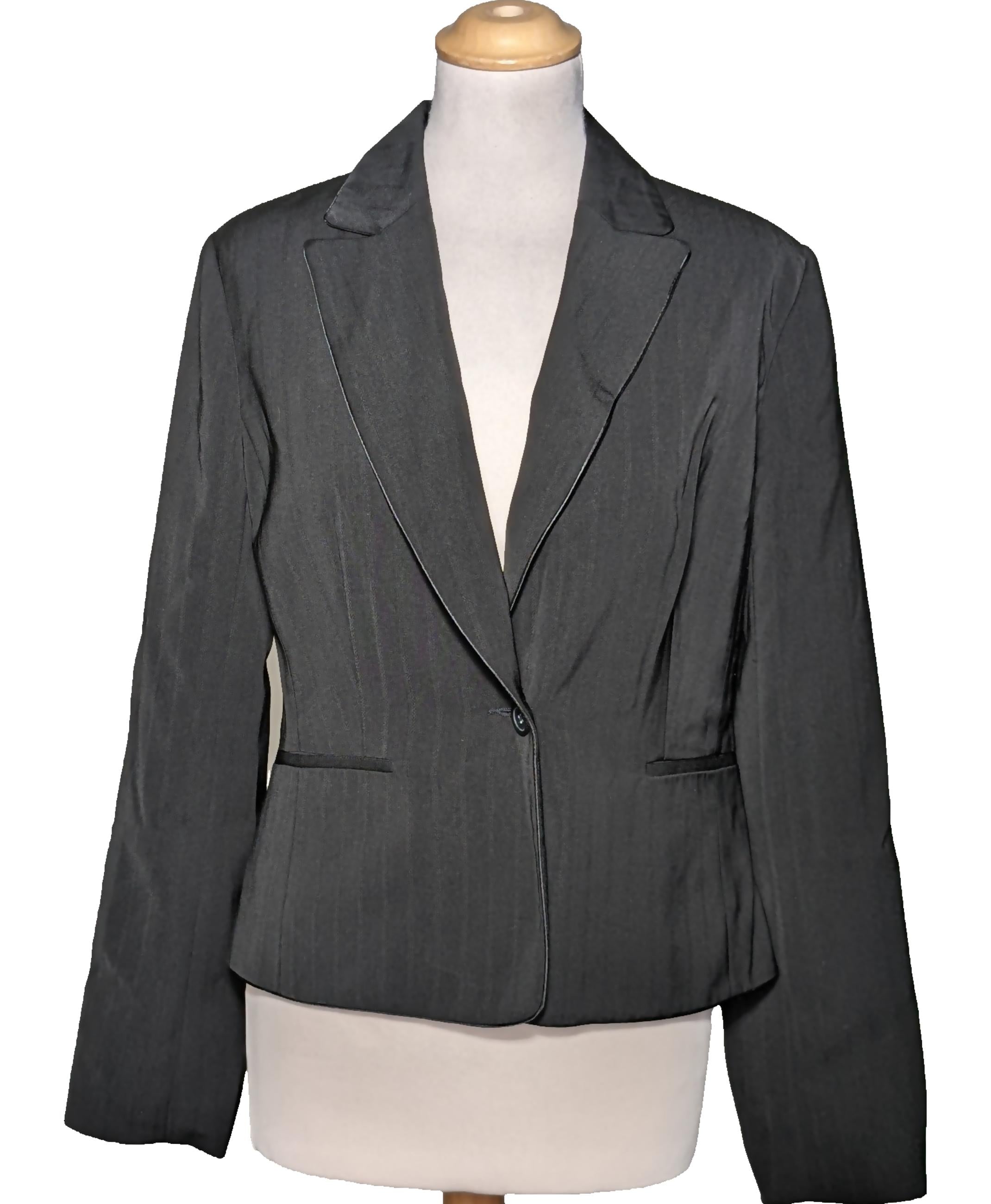 Pantalon Droit Femme Etam Taille 40 Noir - Occasion En Excellent état, Idéal Pour Le Travail Ou Habillé