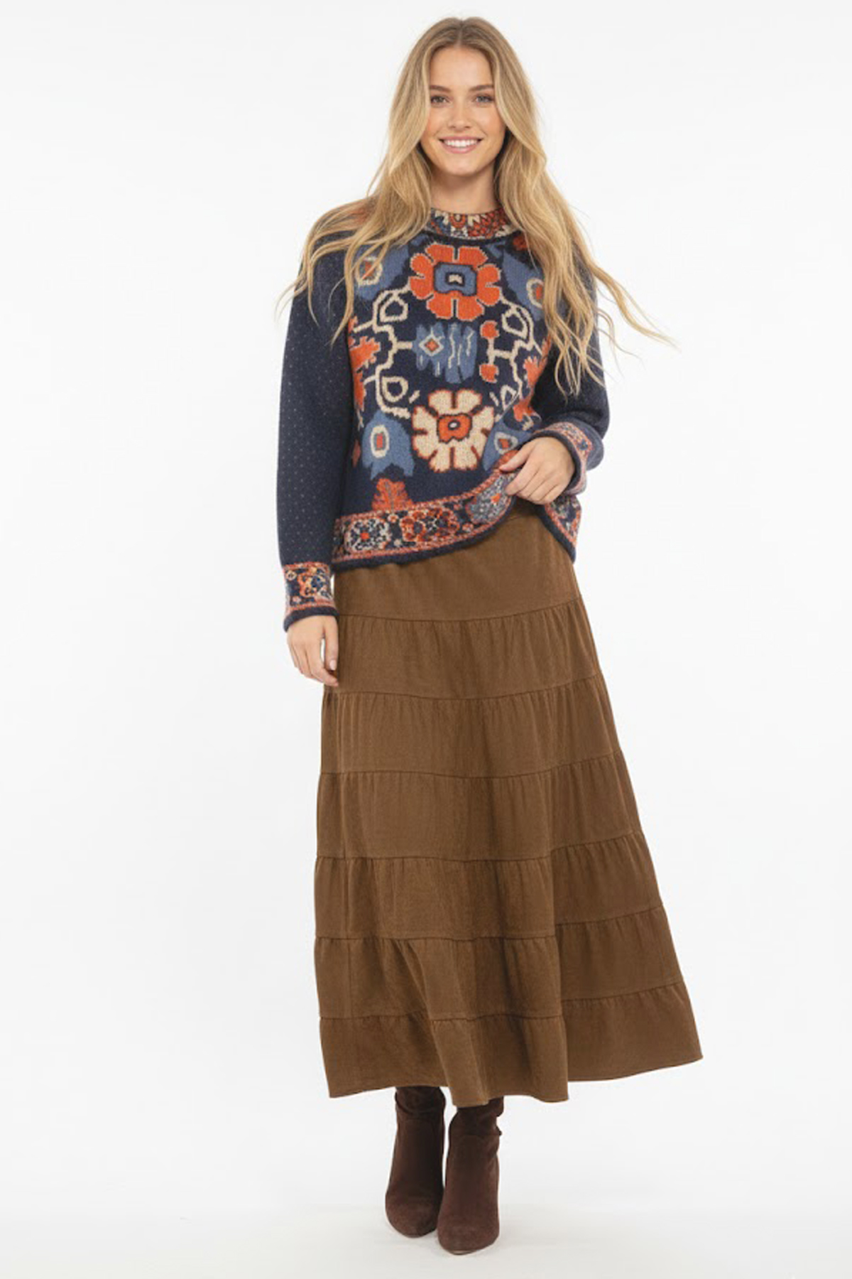 Jupe en faux daim INGRID, DERHY