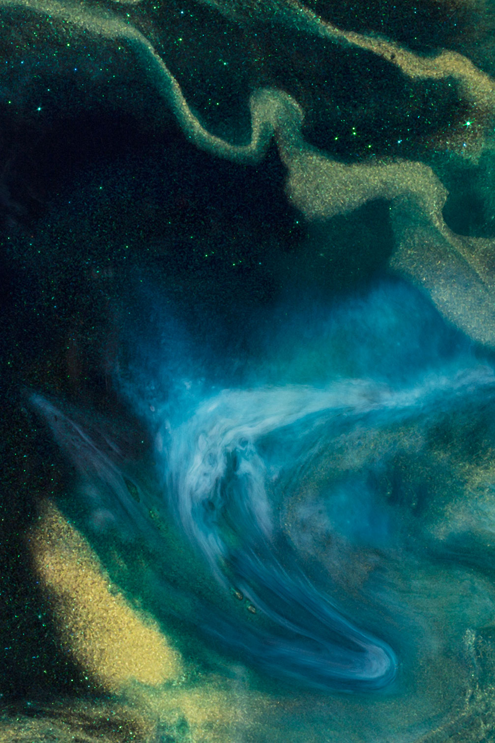 Tableau bleu constellation, HEXOA