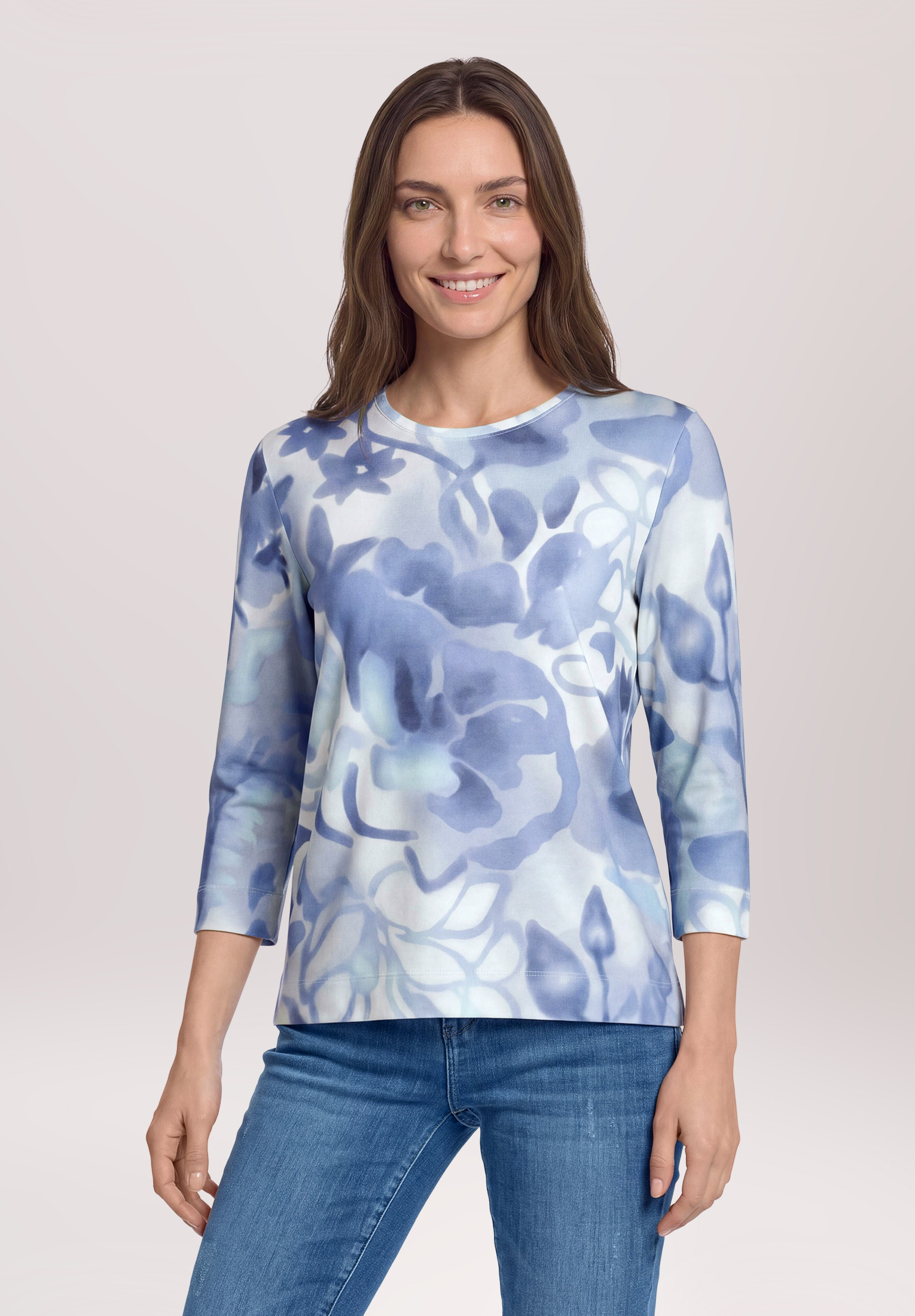 T-shirt basique à imprimé, BETTY BARCLAY