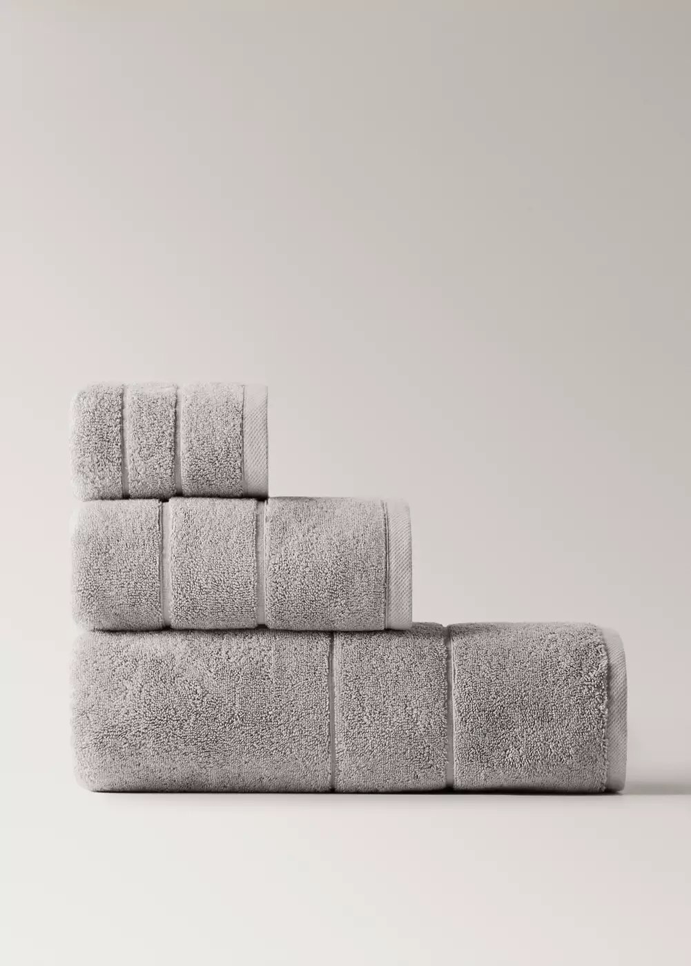 Serviette toilette 100 % coton, MANGO HOME