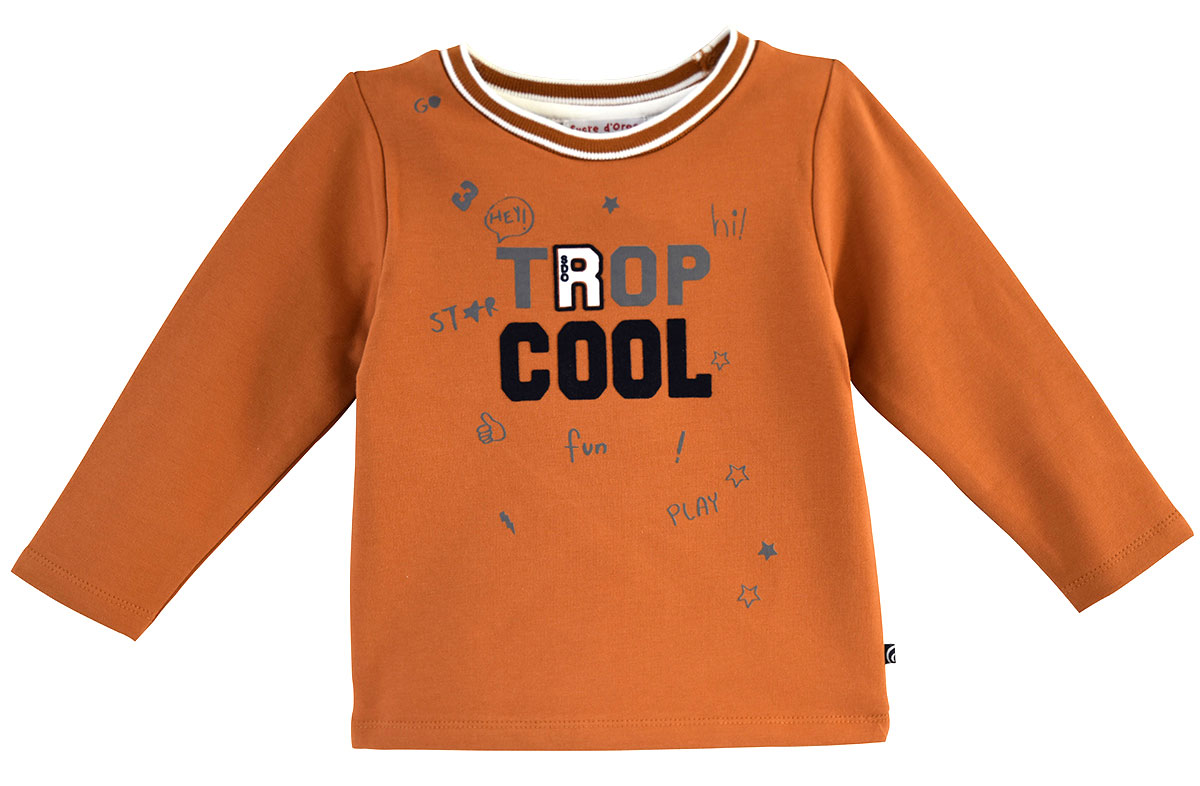Sweat shirt garcon bobby, SUCRE D'ORGE