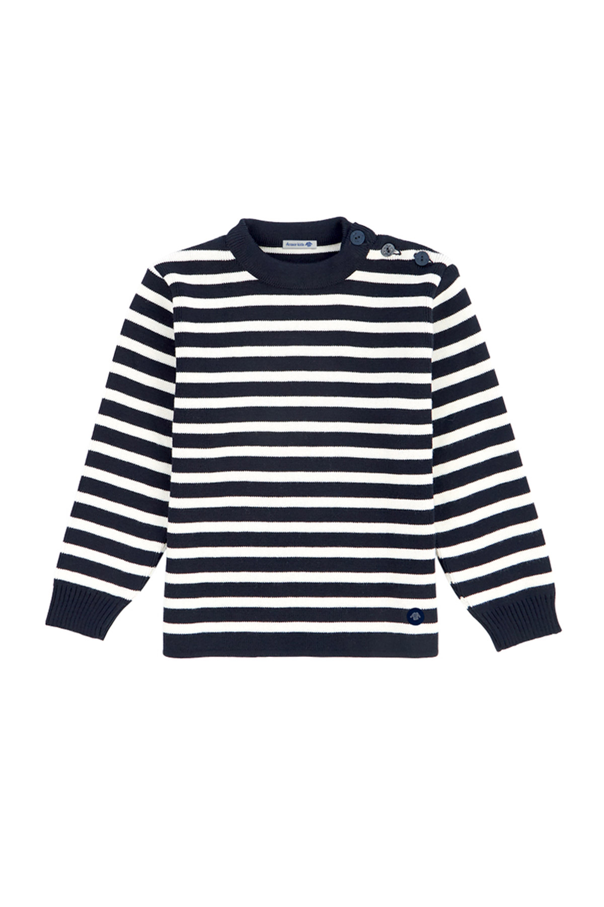 Pull marin rayé FOUESNANT KIDS, ARMOR-LUX