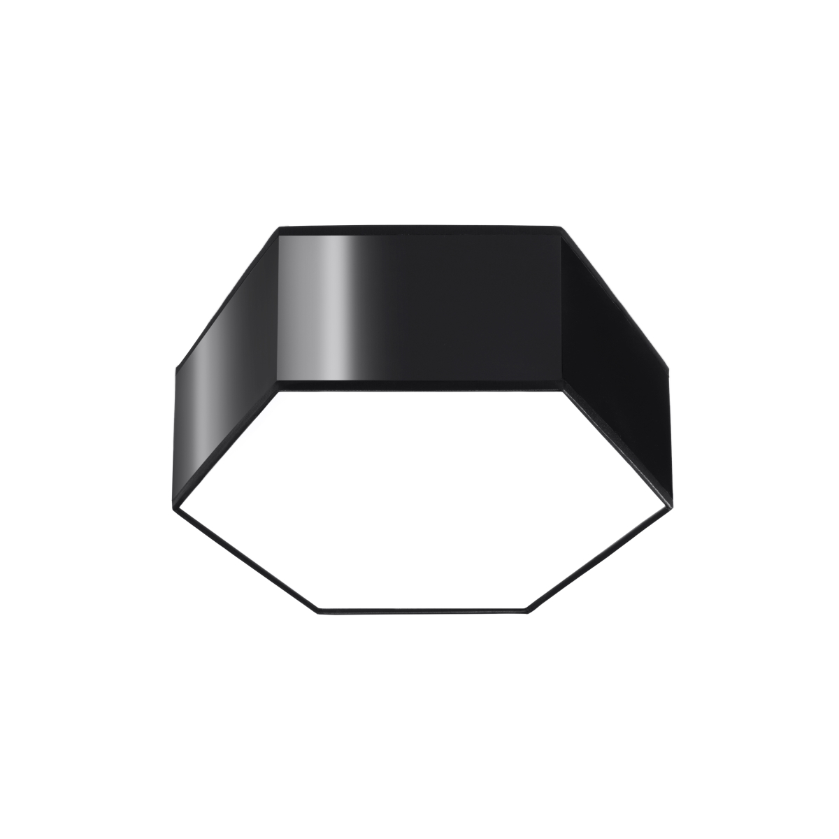 Plafonnier PVC Noir E27 2 Sunde 11, EDEN