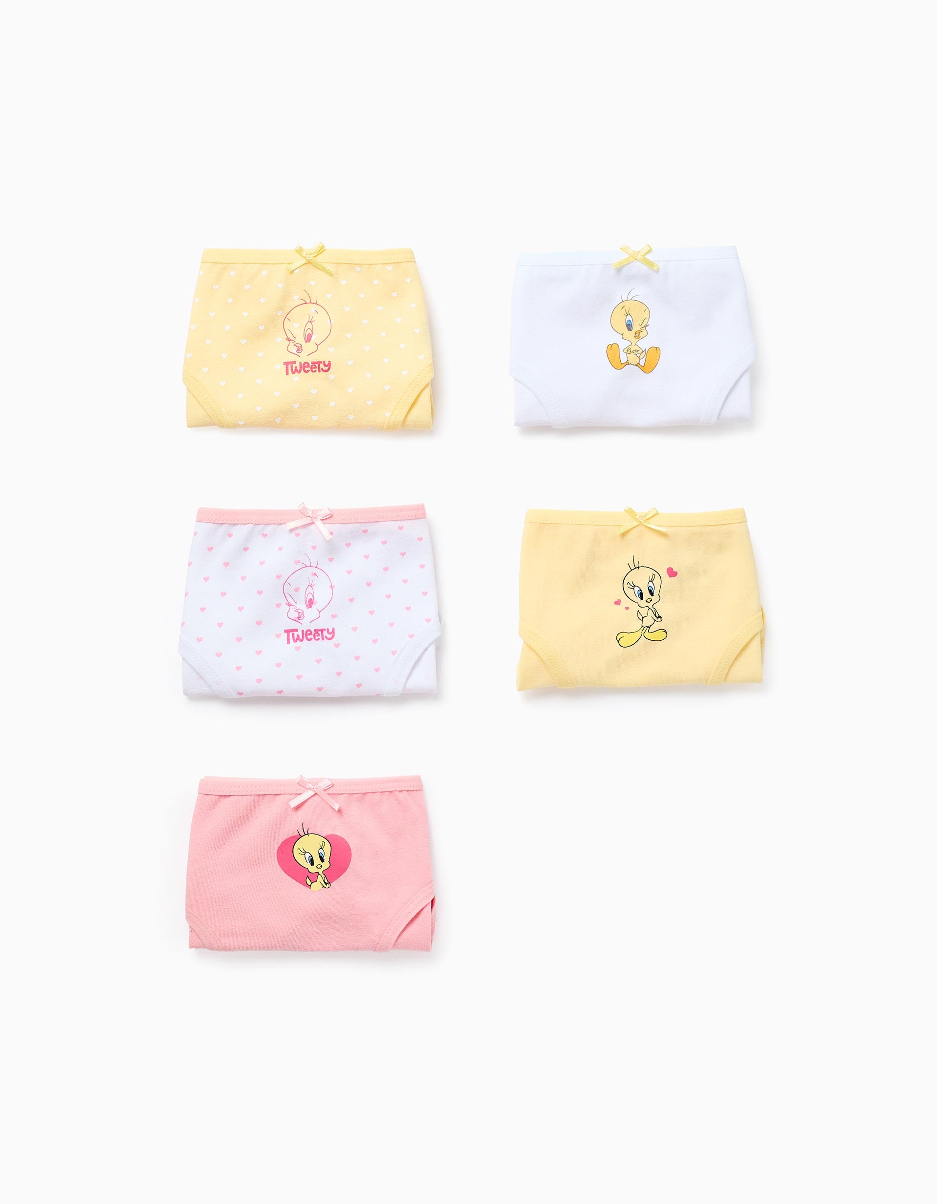 Pack 5 Culottes Tweety, ZIPPY