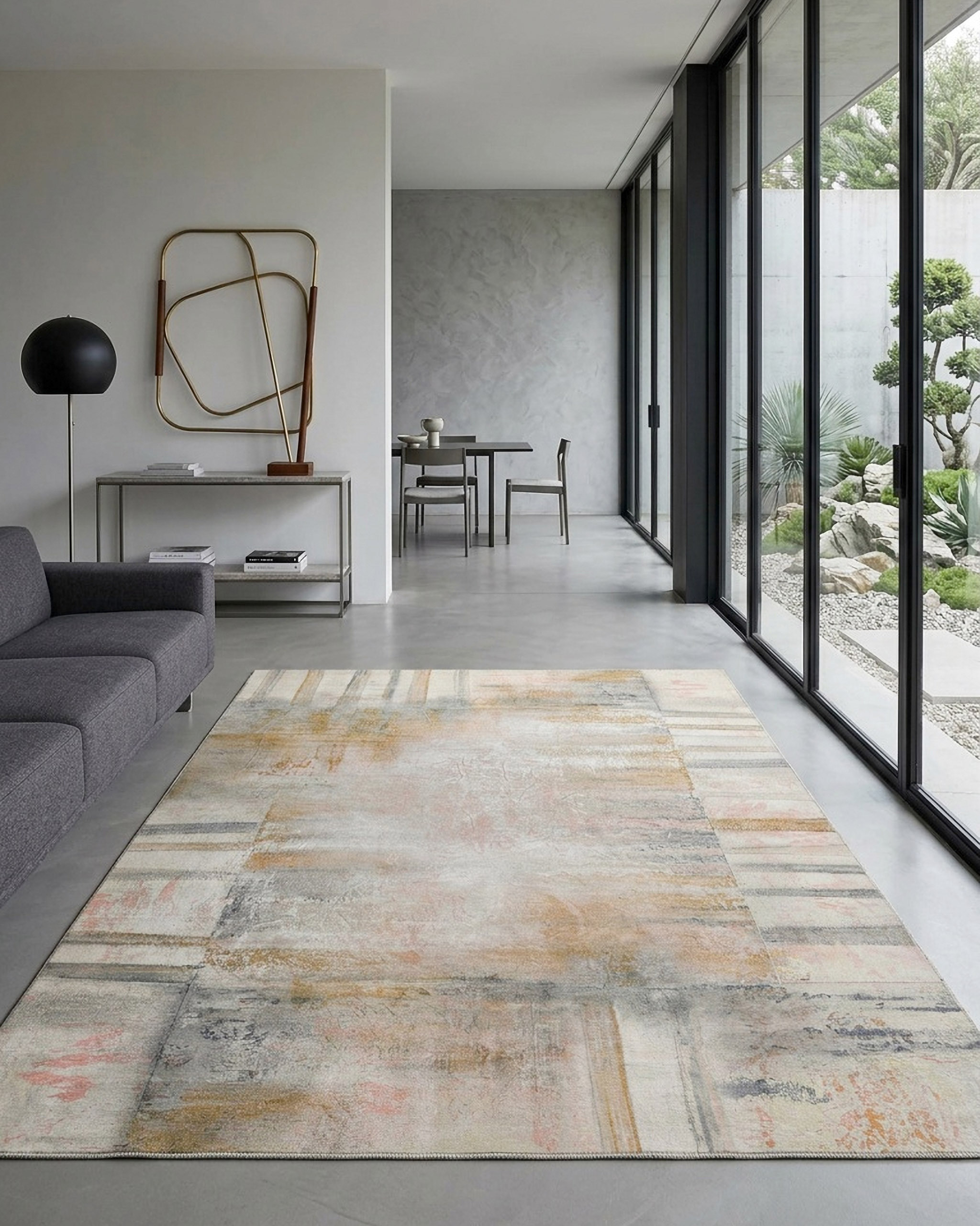 WECONhome Maui, tissé machine, coton, tapis tissé plat, certifié OEKO-TEX® (n° D20-0634) (70 x 120 cm, ocre) , Maui, ESPRIT