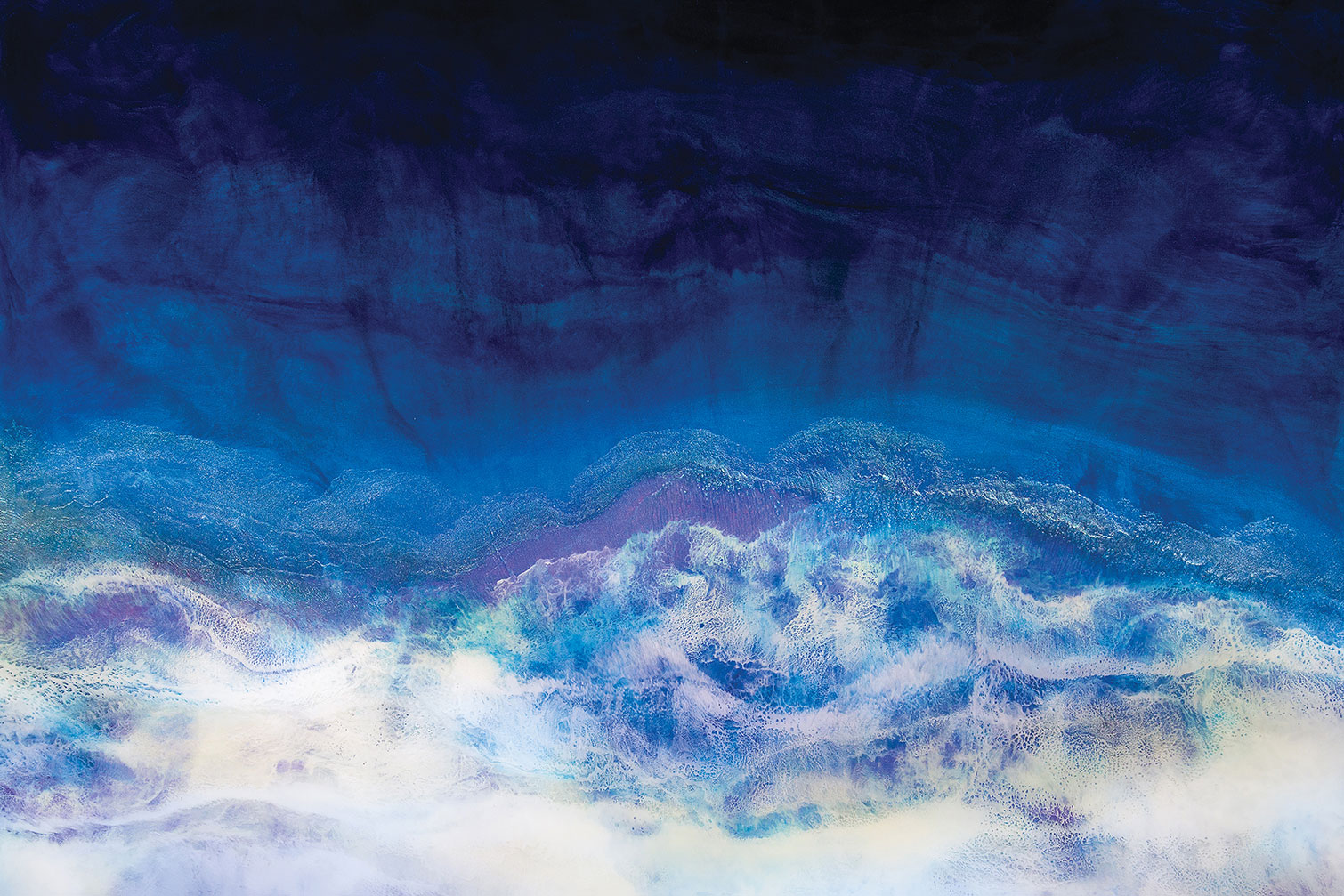 Tableau bleu glacier, HEXOA