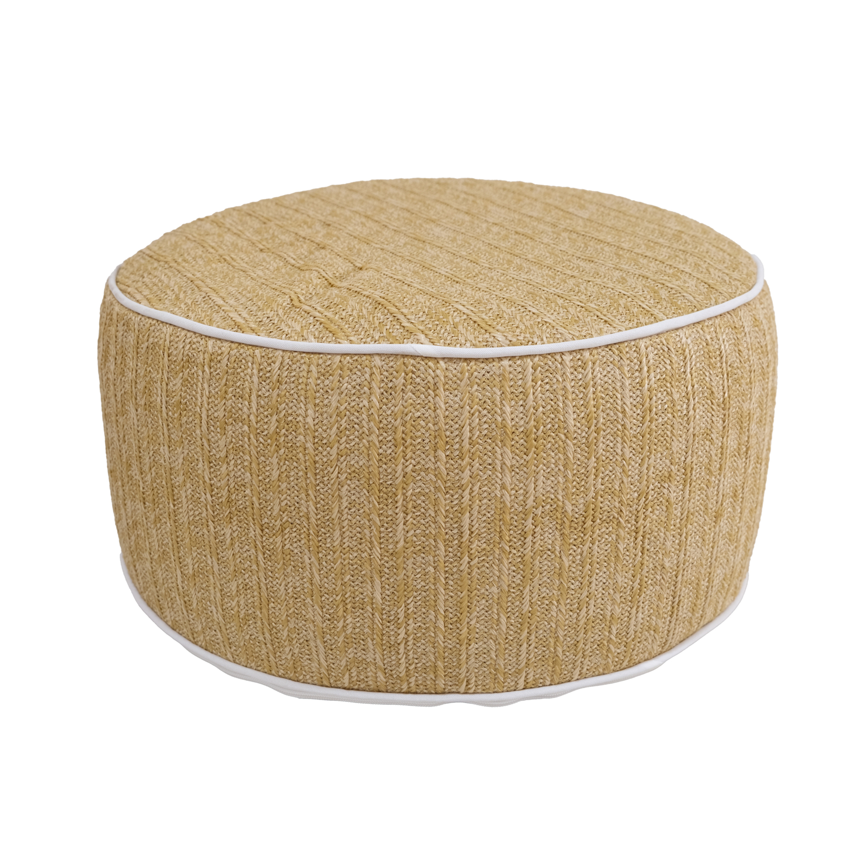 Pouf rond gonflable pour extérieur FORMENTERA - QABANE, HOME MAISON