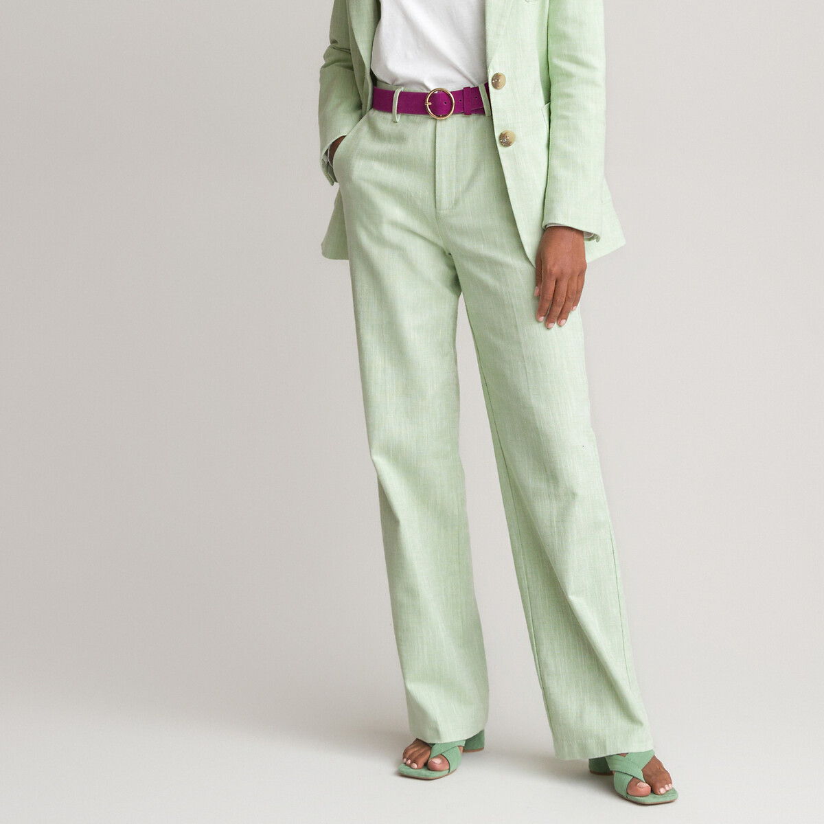 Pantalon verde claro | La Redoute