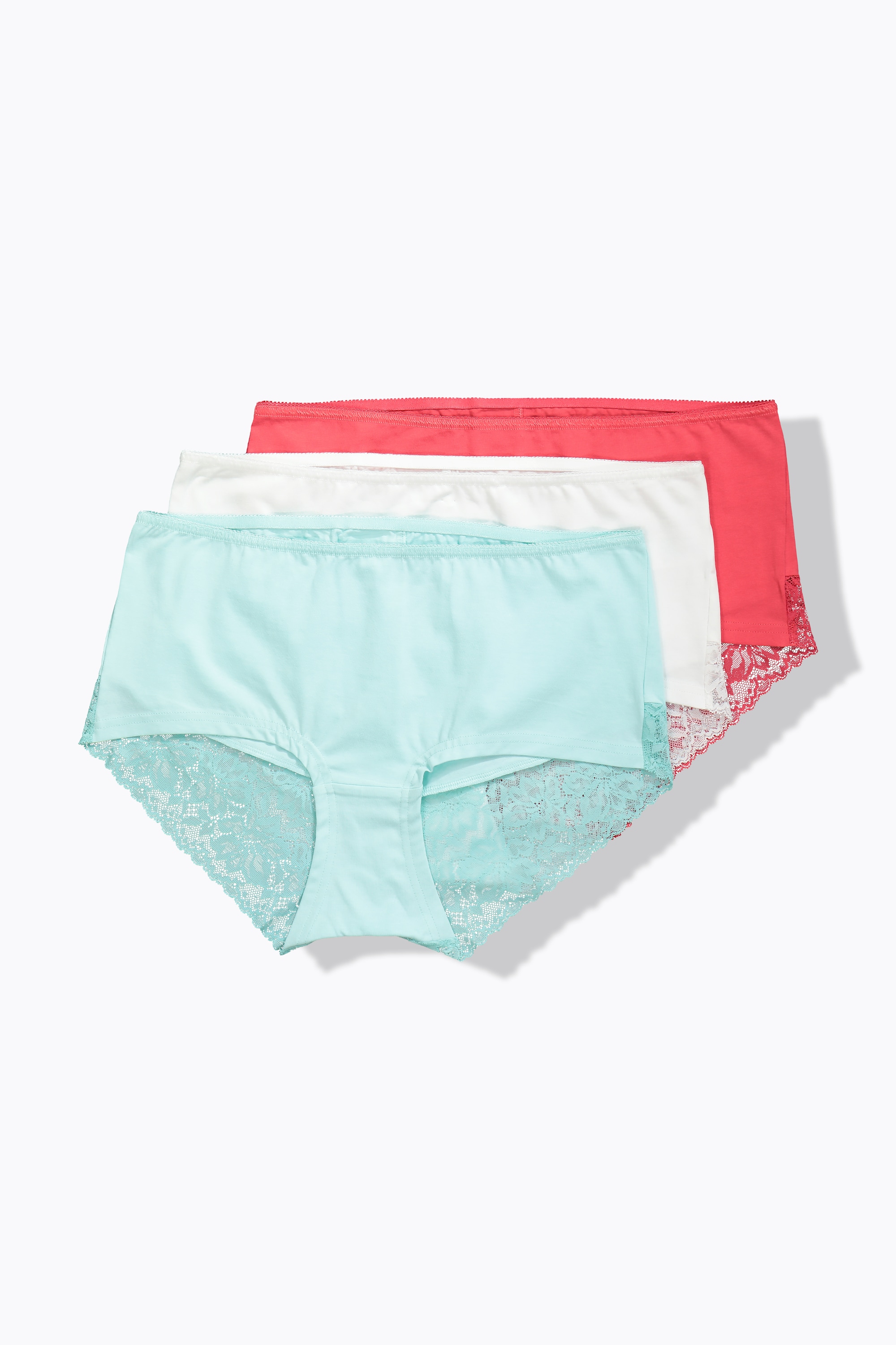 Hipsters en lot de 3, dentelle, ULLA POPKEN