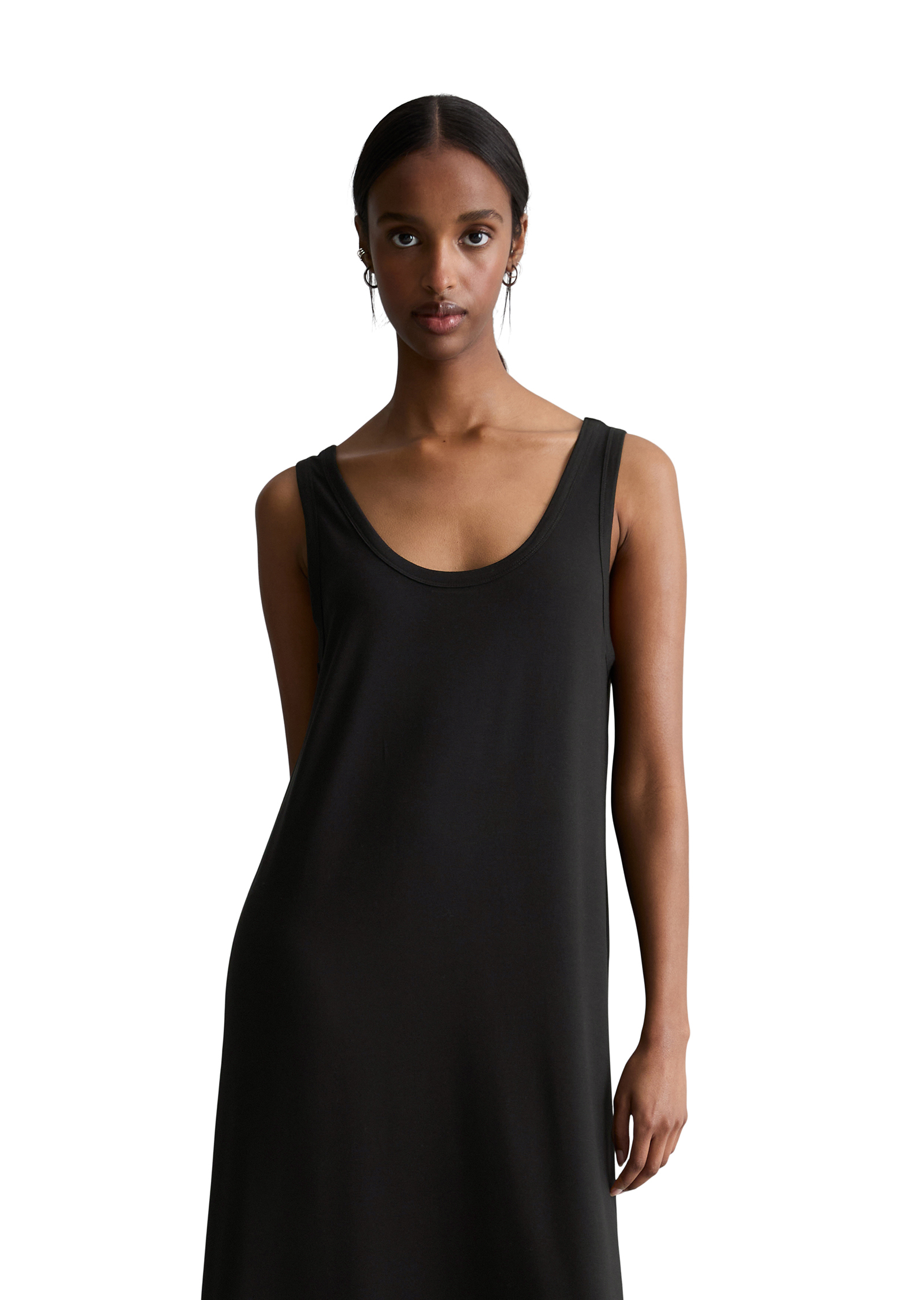 Robe en jersey relaxed en viscose stretch fluide, MARC O’POLO DENIM