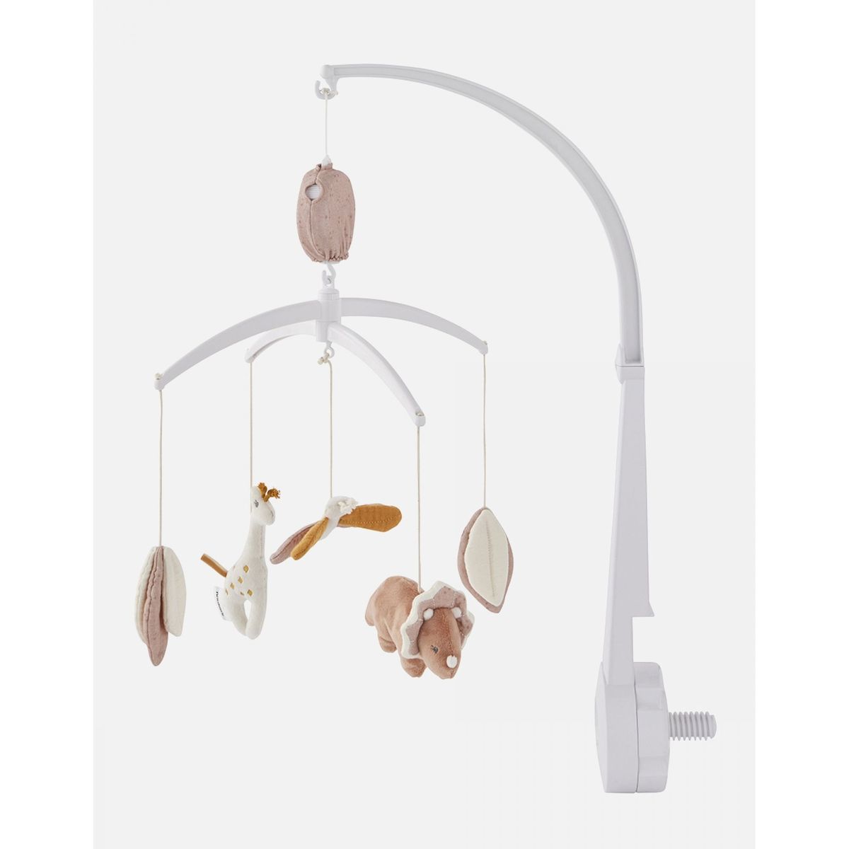 Support mobile bébé bois avec boîte à musique bois Egmont Toys