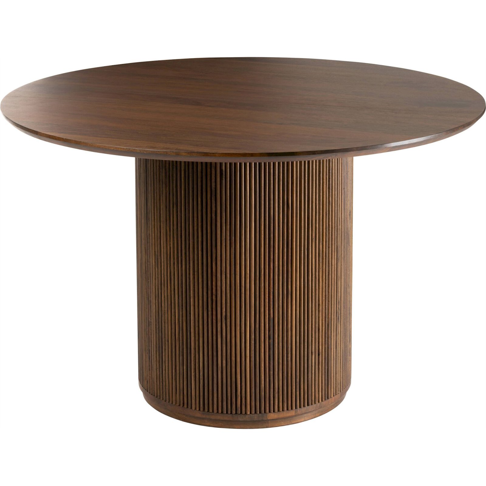 Table ronde en bois de manguier massif, RECOLLECTION