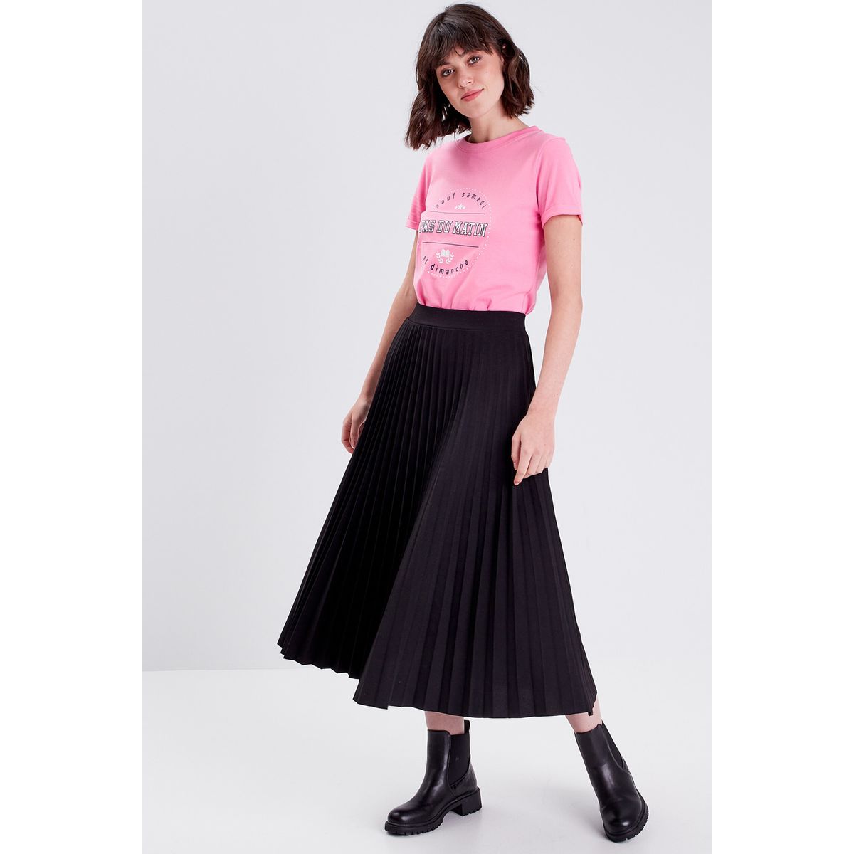 Jupe noire store la redoute