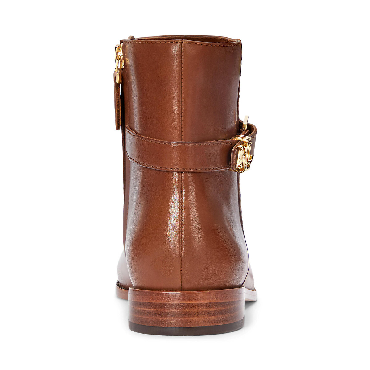 Bottes POP Ricardo Marron Foncé Femme Taille US 8.5M - Talon Bloc, Lacets, Occasion