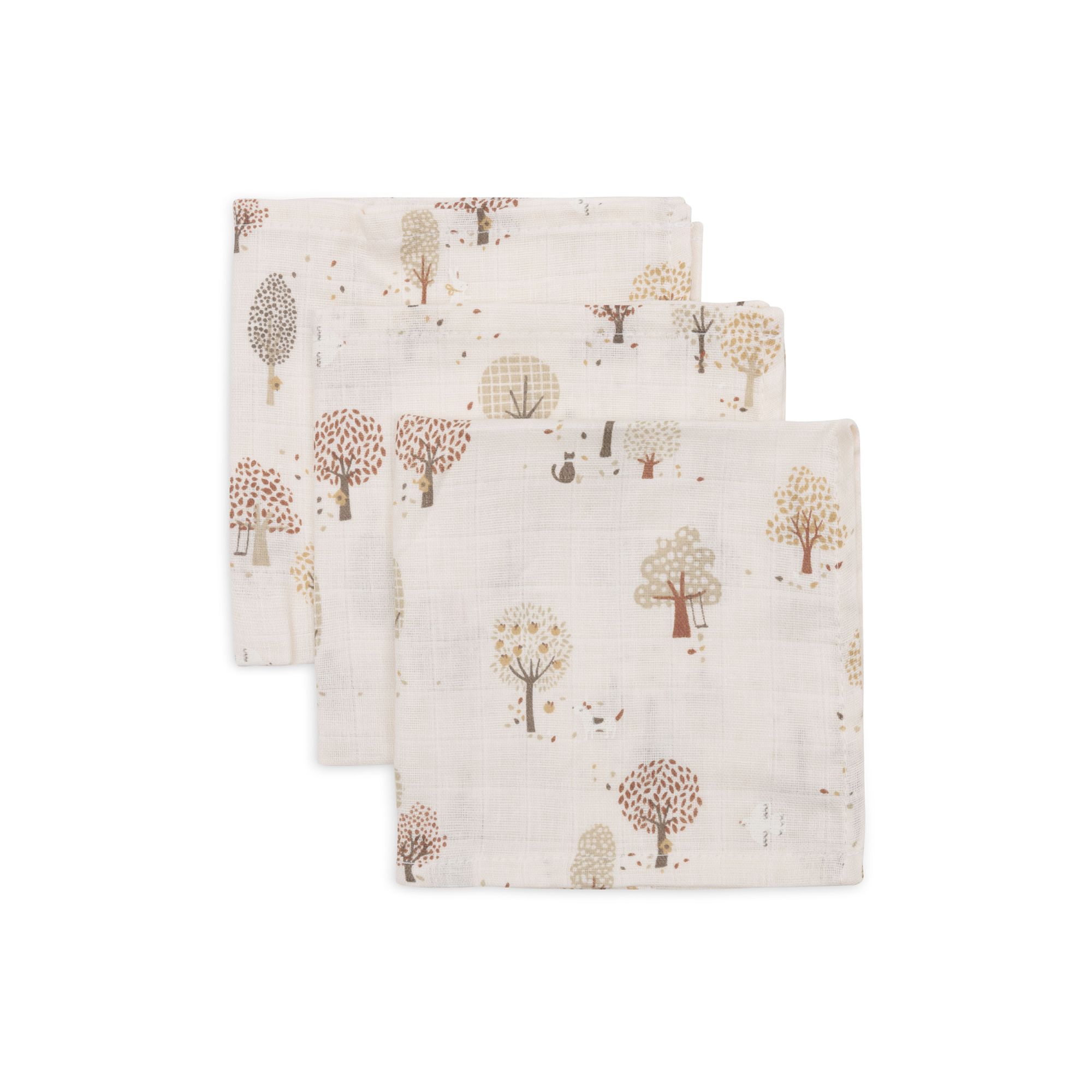 Lot de 3 langes en coton, JOLLEIN