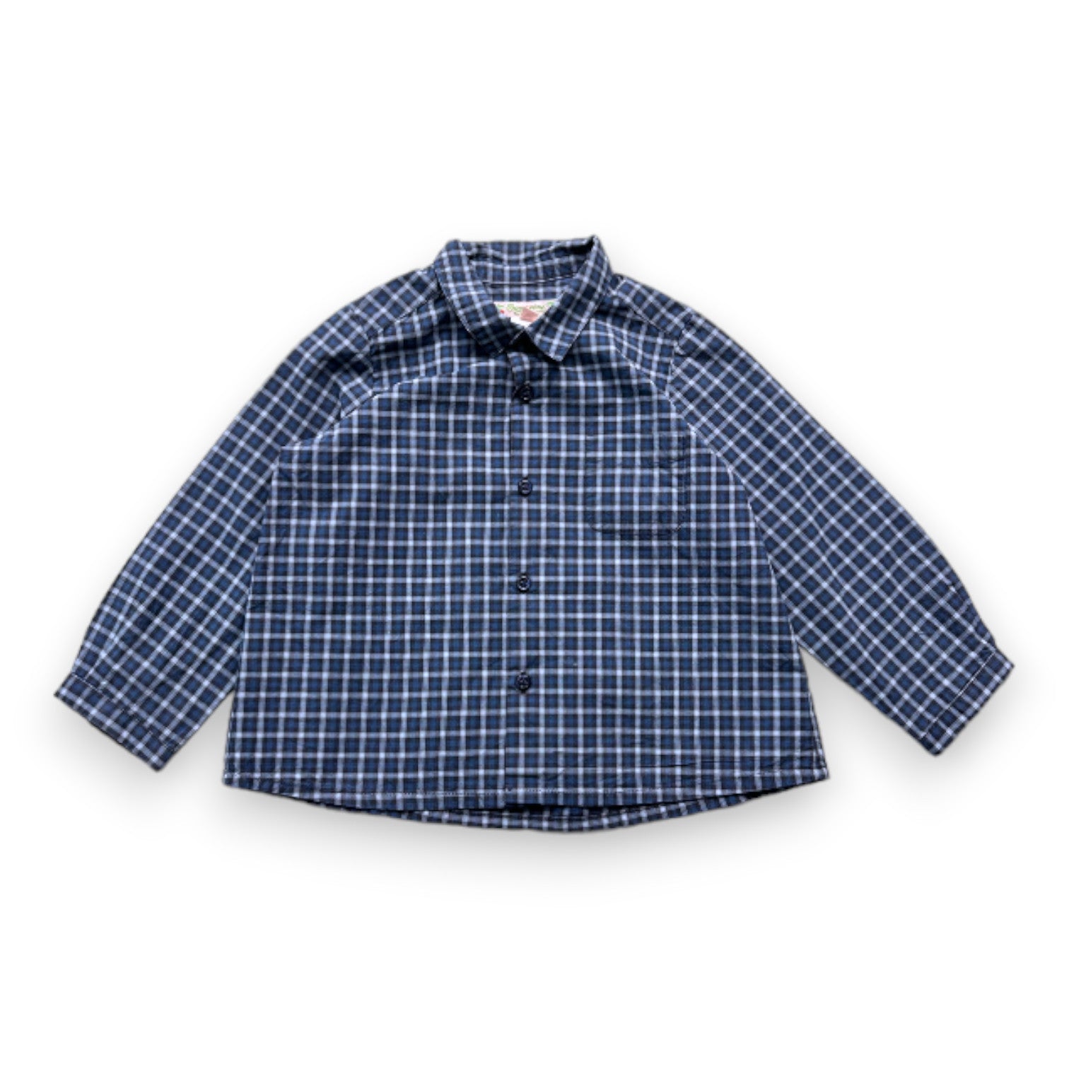 Chemise Bleu - 6 mois main image 1
