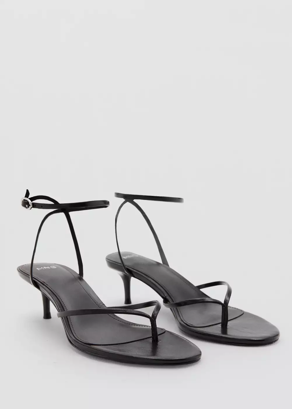 Sandales lanière talon, MANGO