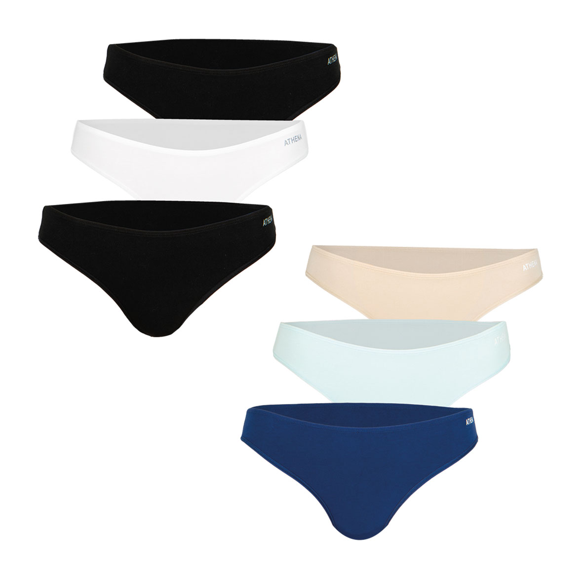 Slips, lot de 6, MY PETITS PRIX, ATHENA