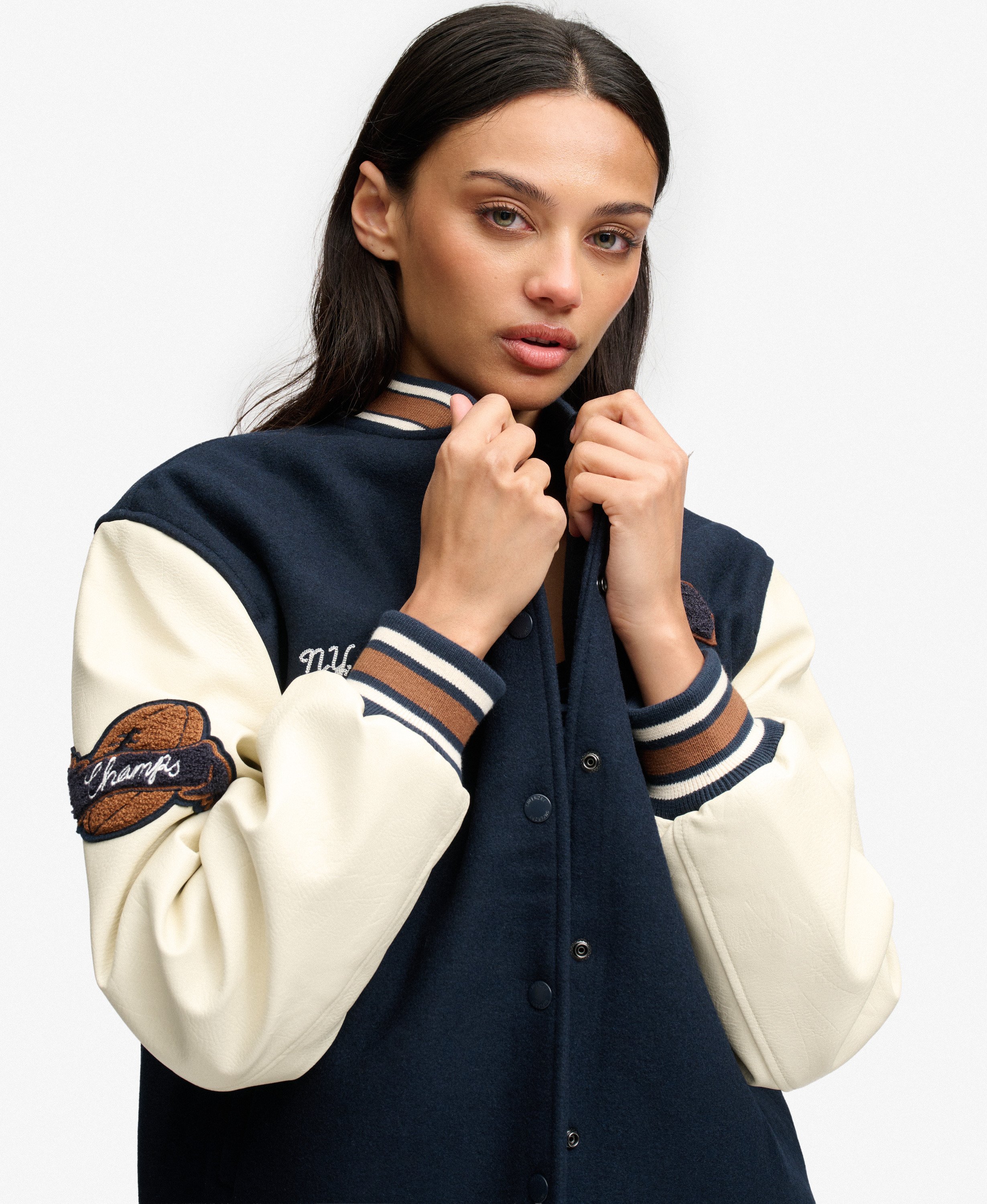 Bomber Varsity à Écussons, SUPERDRY