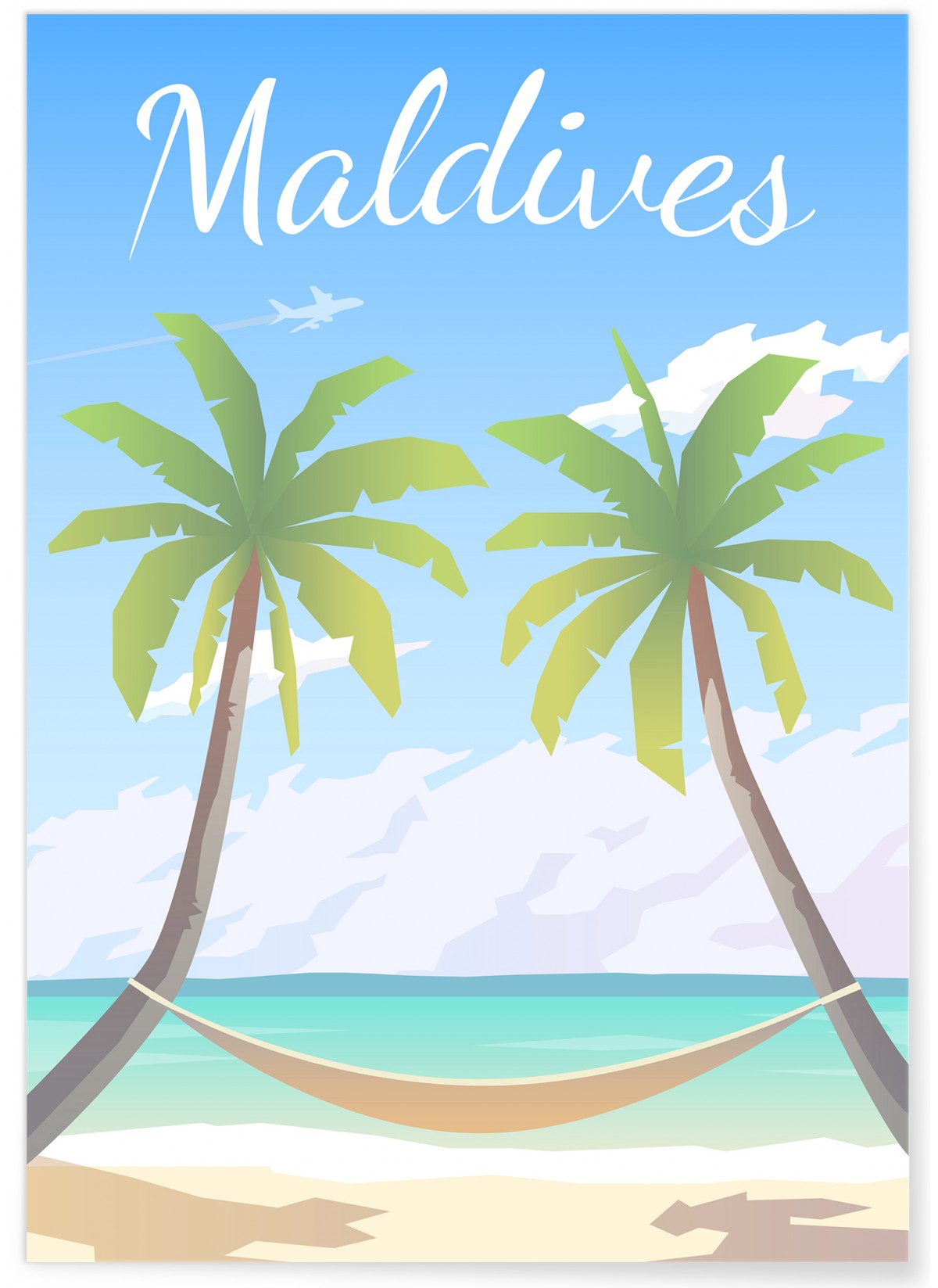 Affiche Maldives, L'AFFICHERIE