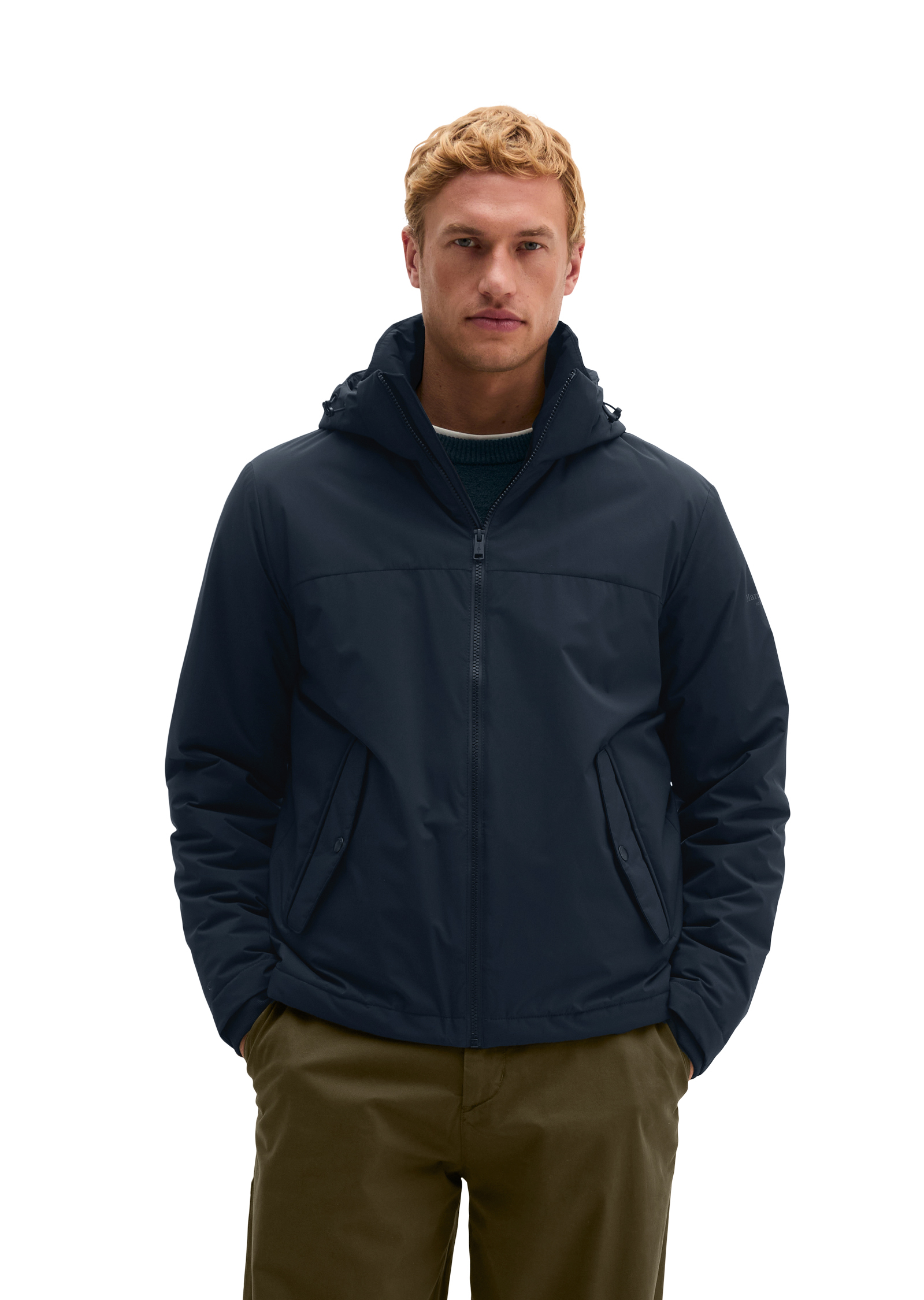 Veste à capuche MOP x Function en tissu haute performance à deux couches, MARC O'POLO