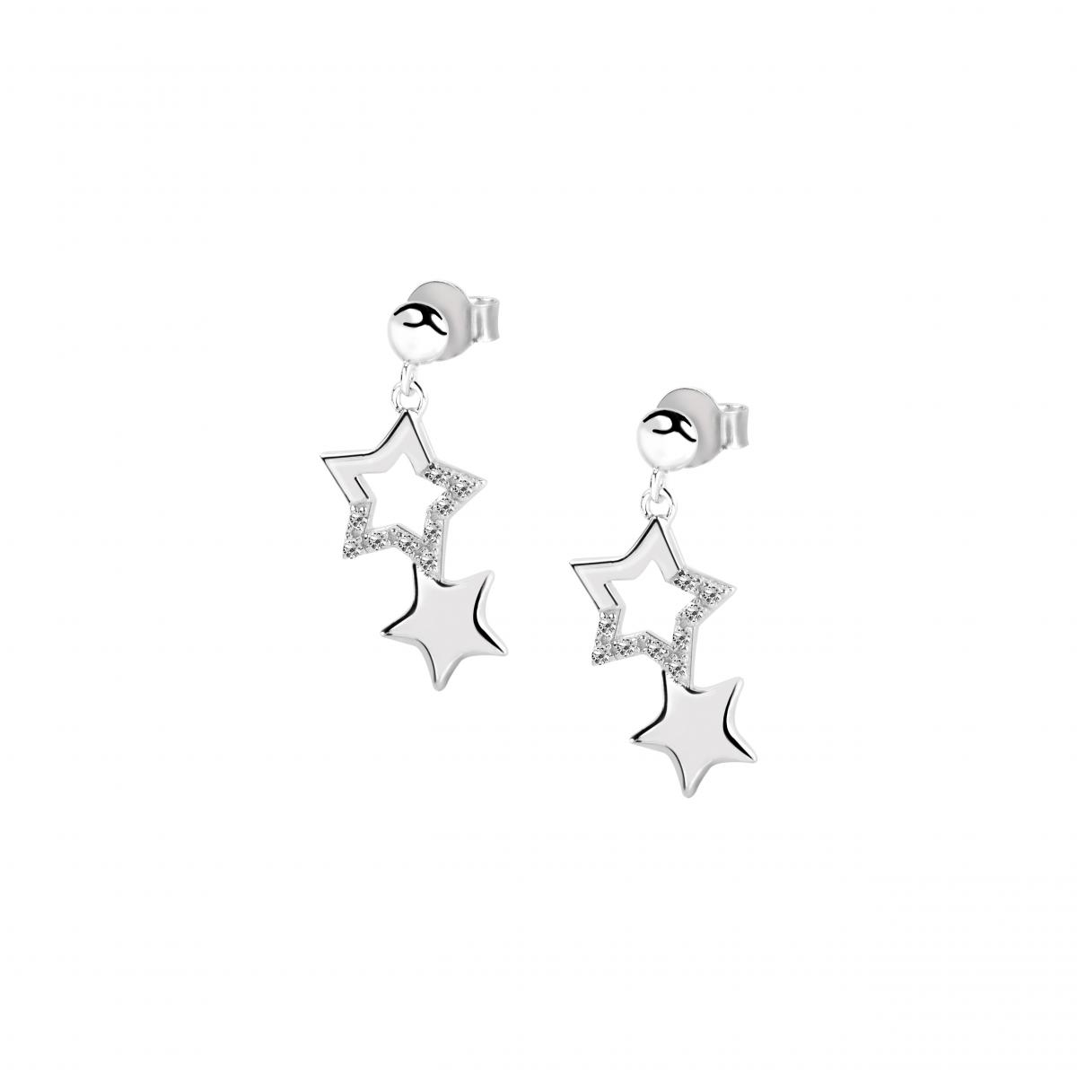 Boucles d'oreilles en argent 925 ELEGANTE, BLUESPIRIT