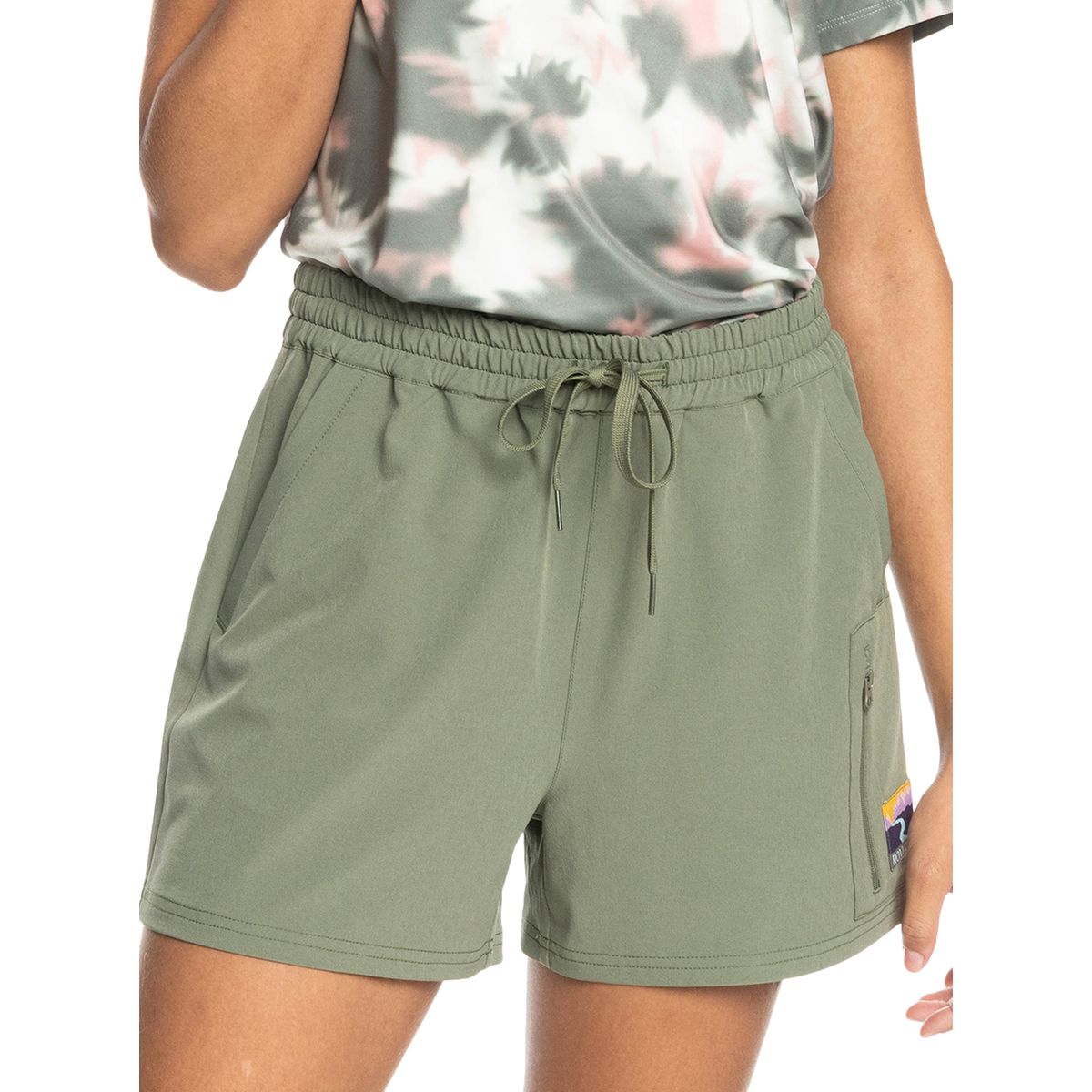 41 % de réduction Femme Vêtements Shorts Mini shorts Robe de Plage Bleu à Fleurs Summer Cherry Roxy en coloris Bleu 