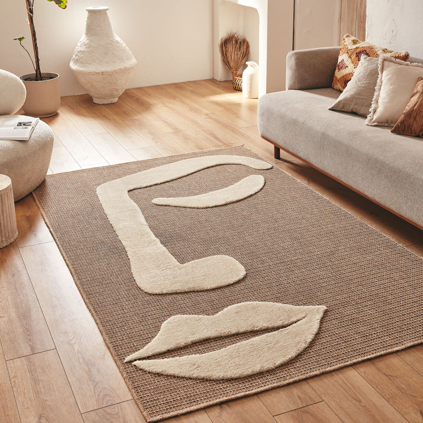 Tapis de salon visage PALMA, NAZAR RUGS